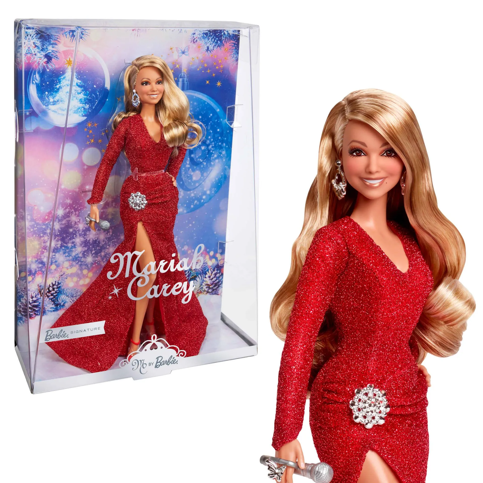 Mariah Carey Barbie Doll, Holiday Celebration Collectible