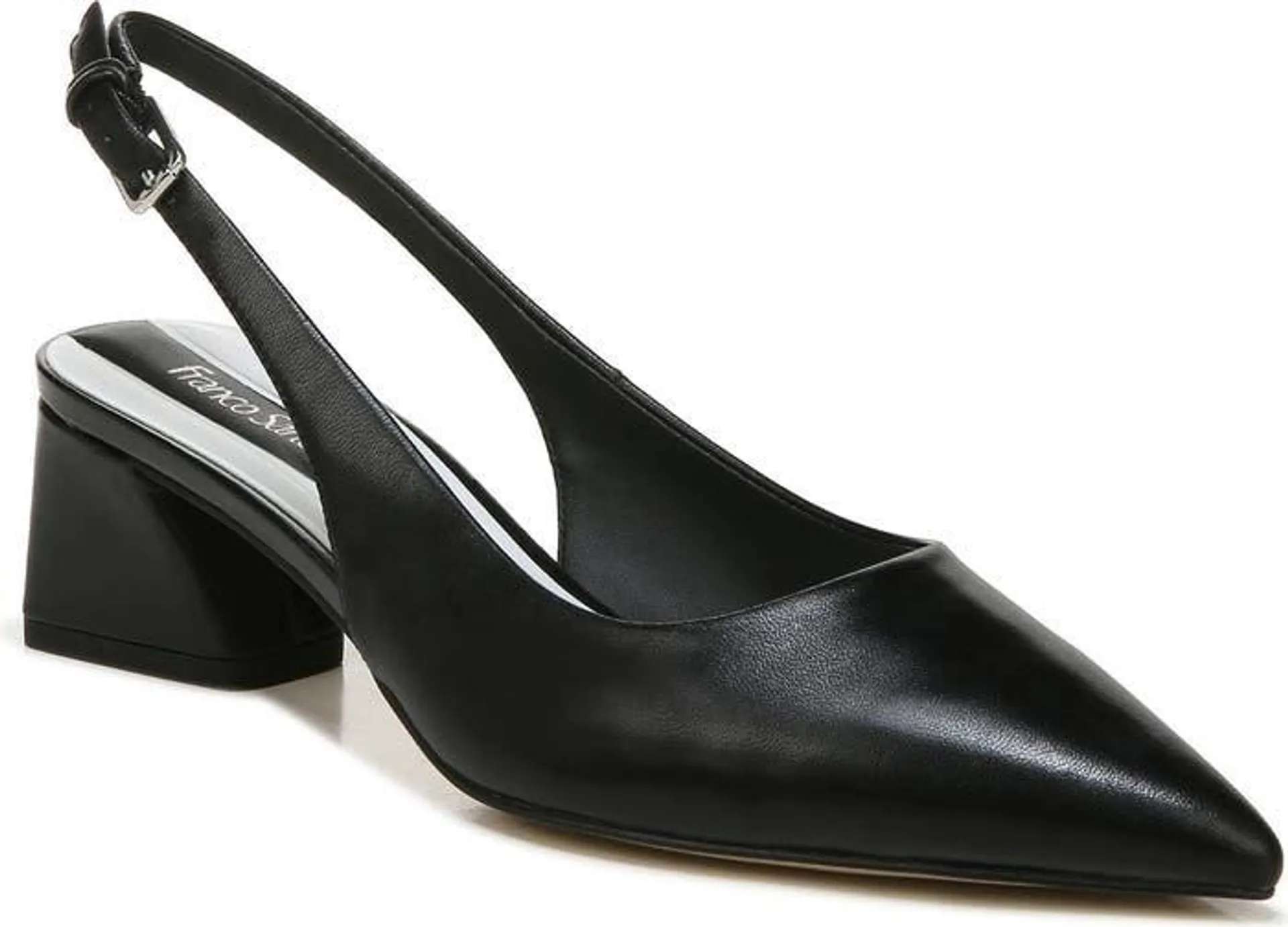 Racer Slingback Pointed Toe Pump (Women)