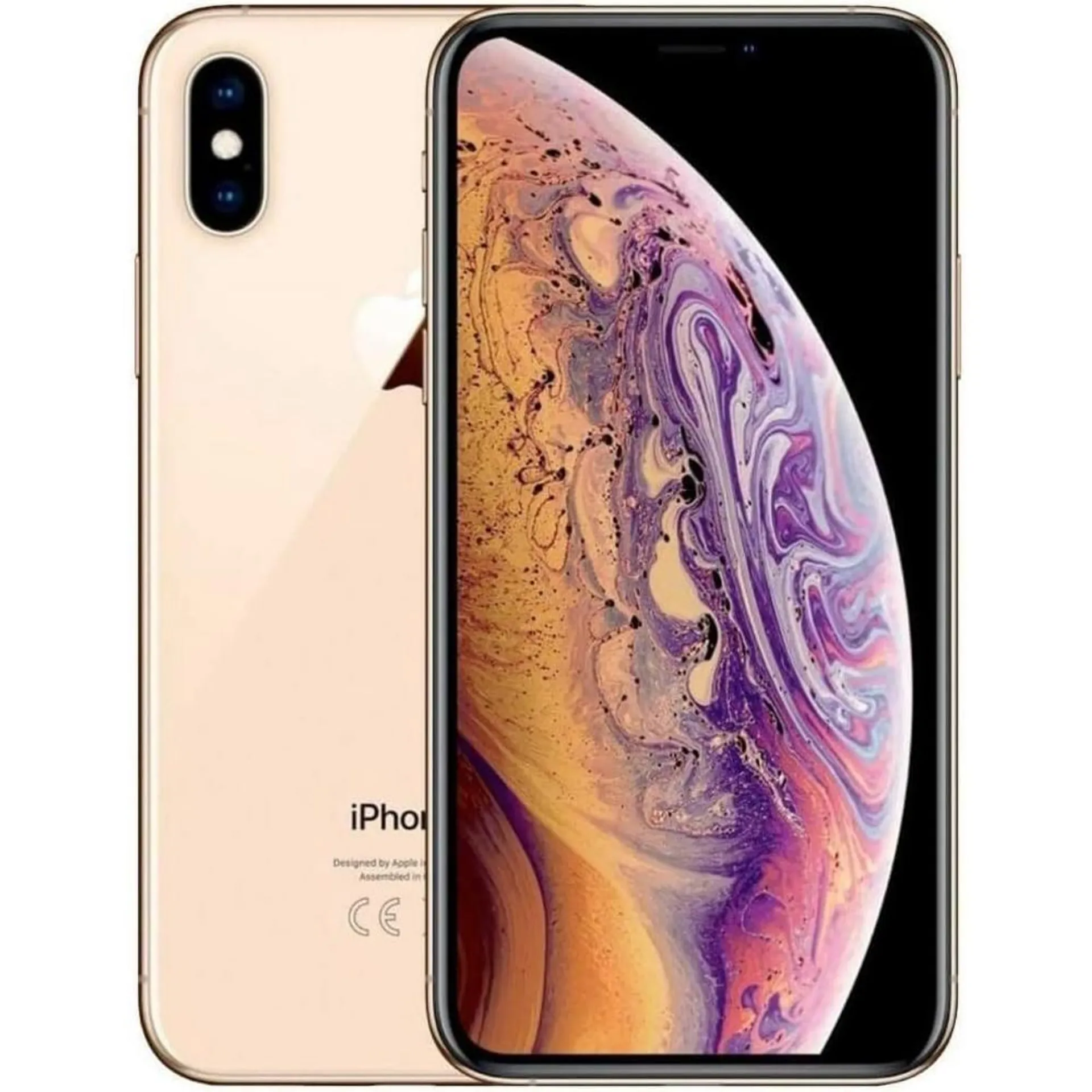 Apple iPhone XS Max, US Version, 64GB, Gold- Unlocked