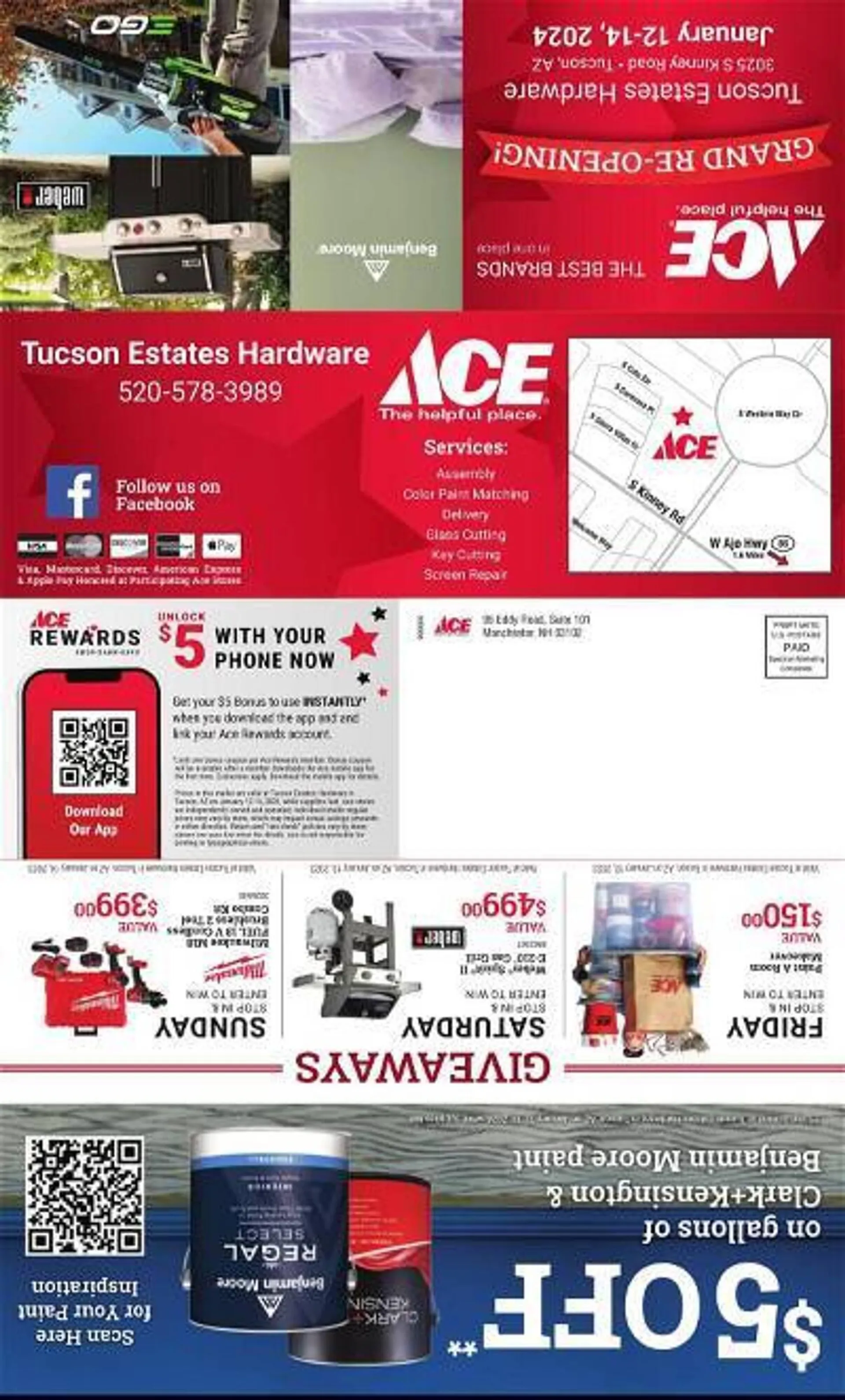 Weekly ad Ace Hardware Weekly Ad from January 12 to January 14 2024 - Page 1