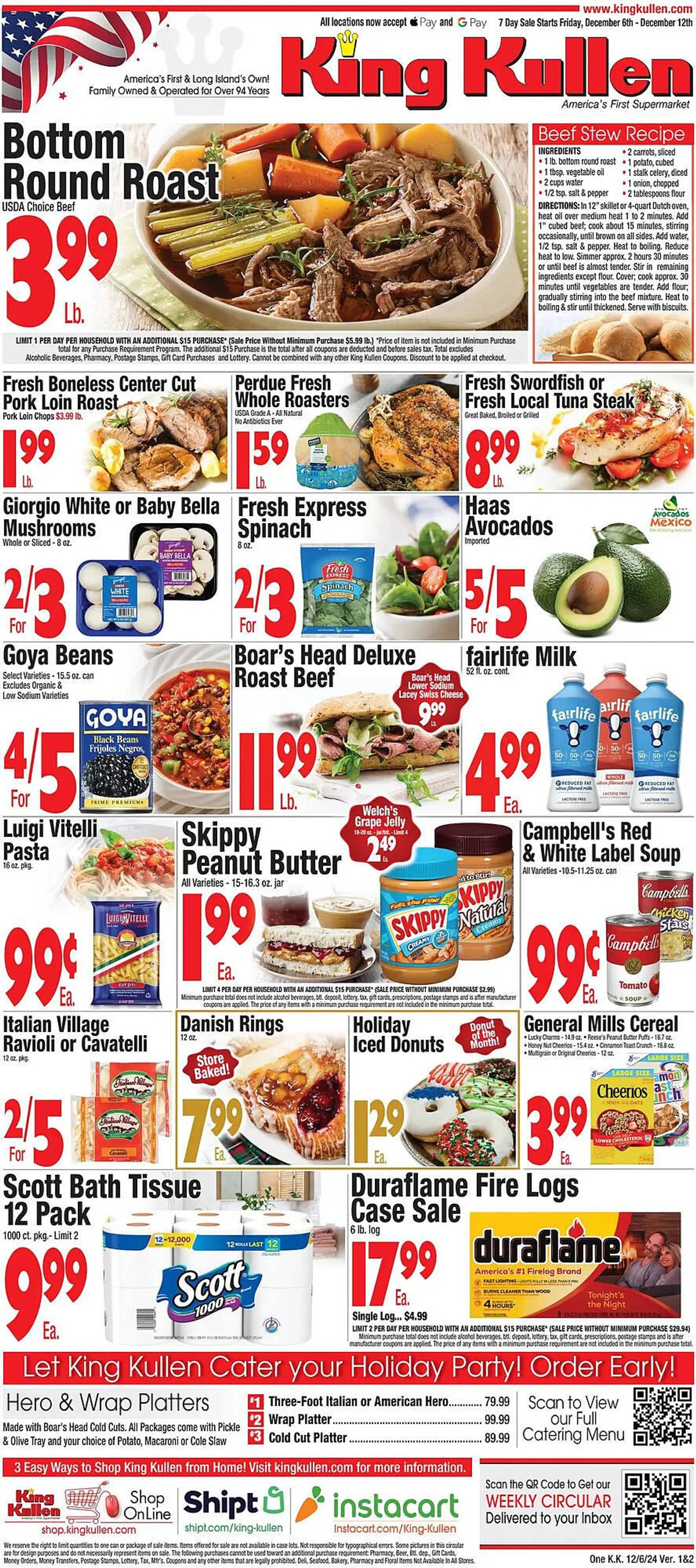 King Kullen Weekly Ad - 1