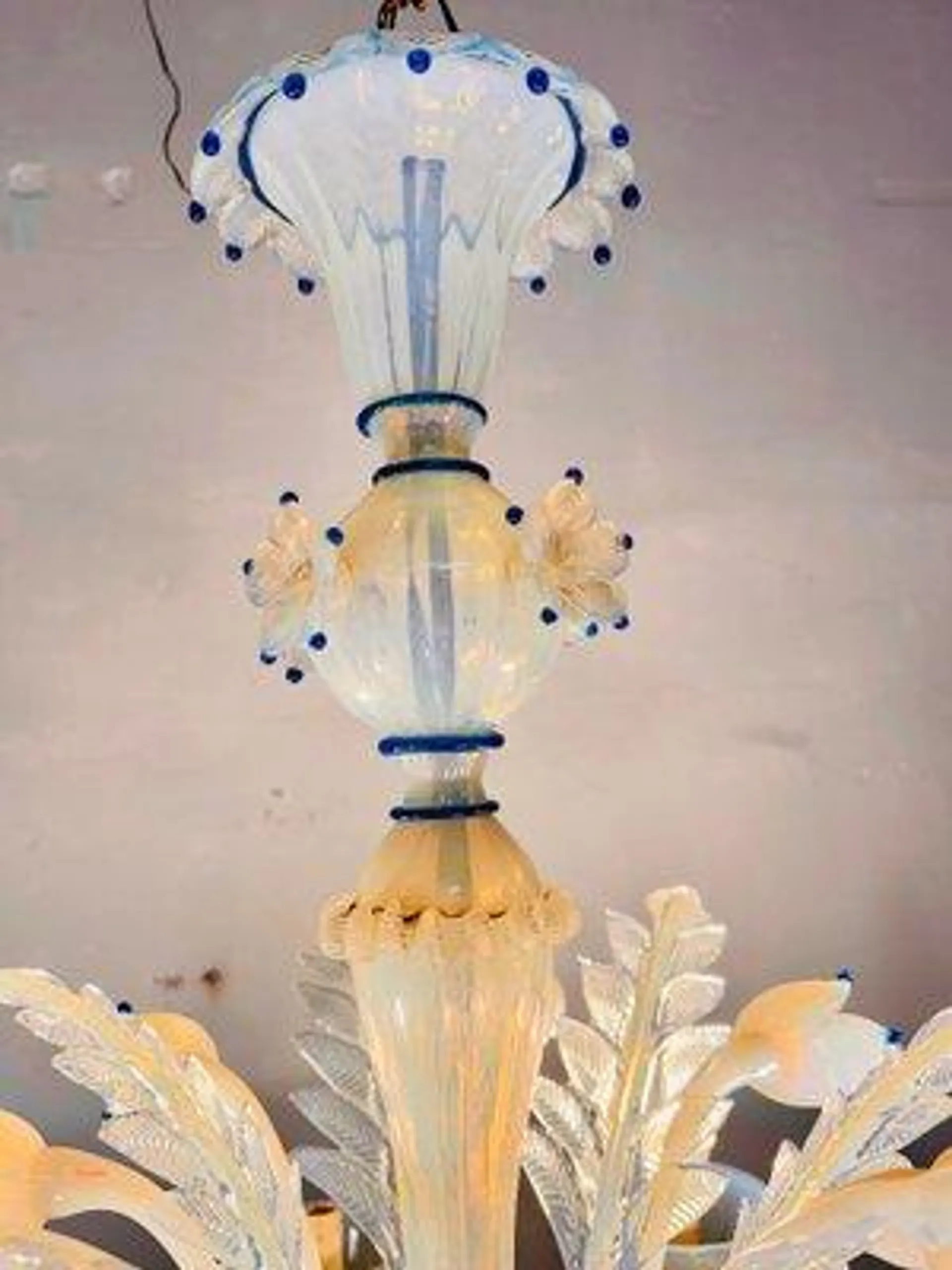 Vintage Murano Chandelier, 1920s