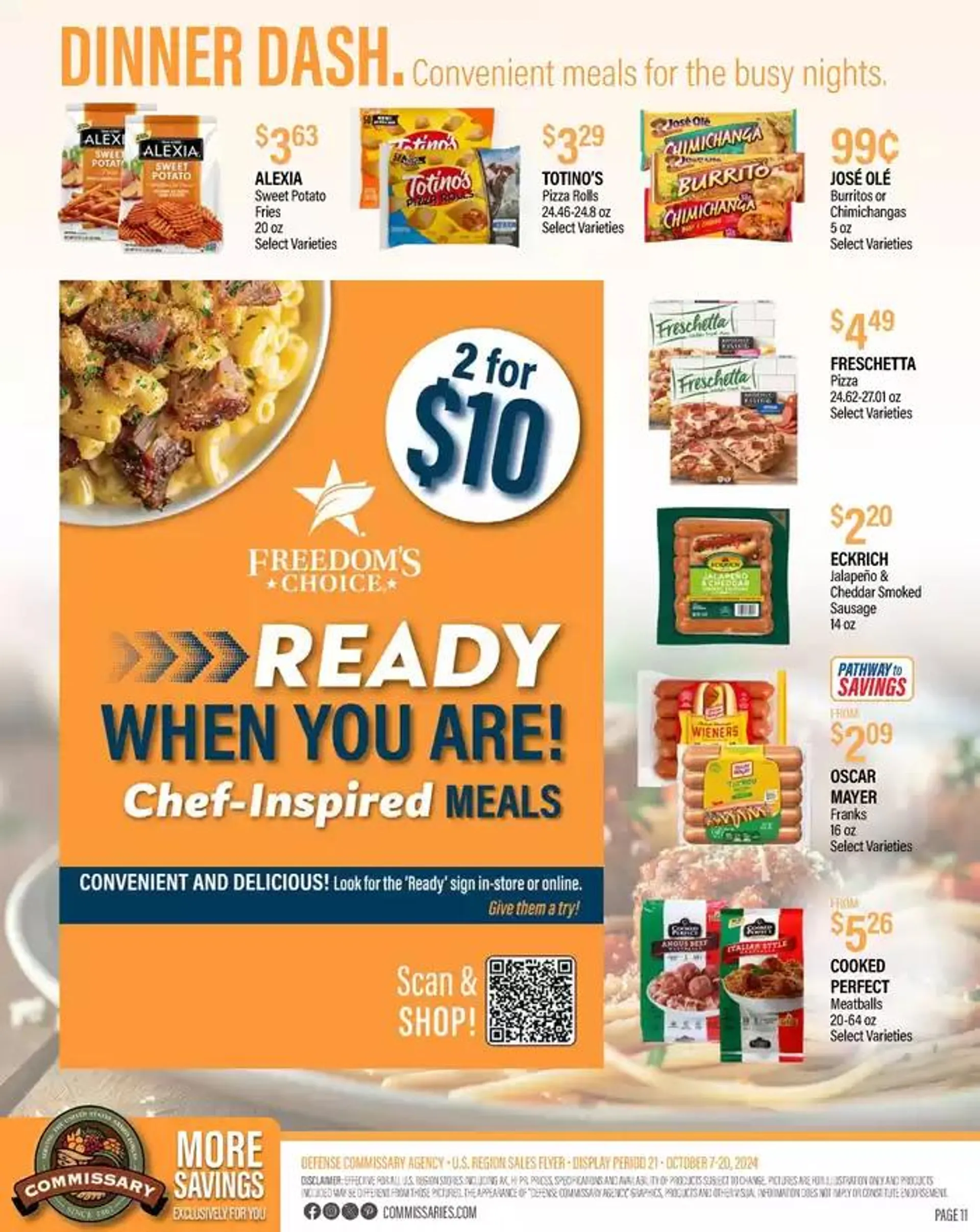 Weekly ad Flyer Commissary from October 7 to October 20 2024 - Page 11