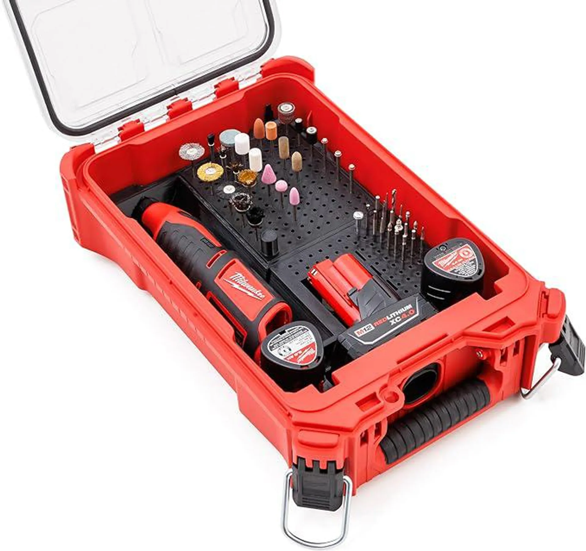 M12 Rotary Tool Organizer for Milwaukee Packout Compact Organizer- Bit, Sander, and tool protector and Organizer- Liner Only
