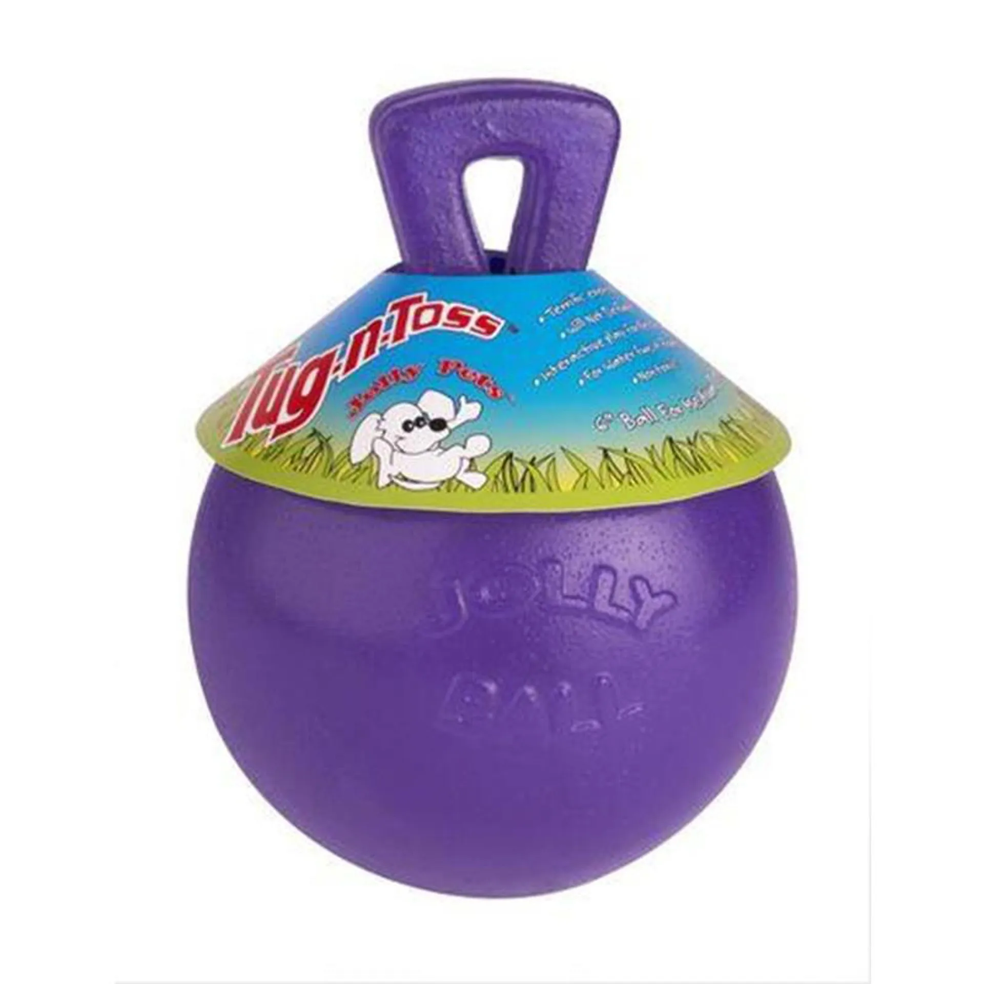 Jolly Pets - 6 inch Tug N Toss Dog Toy