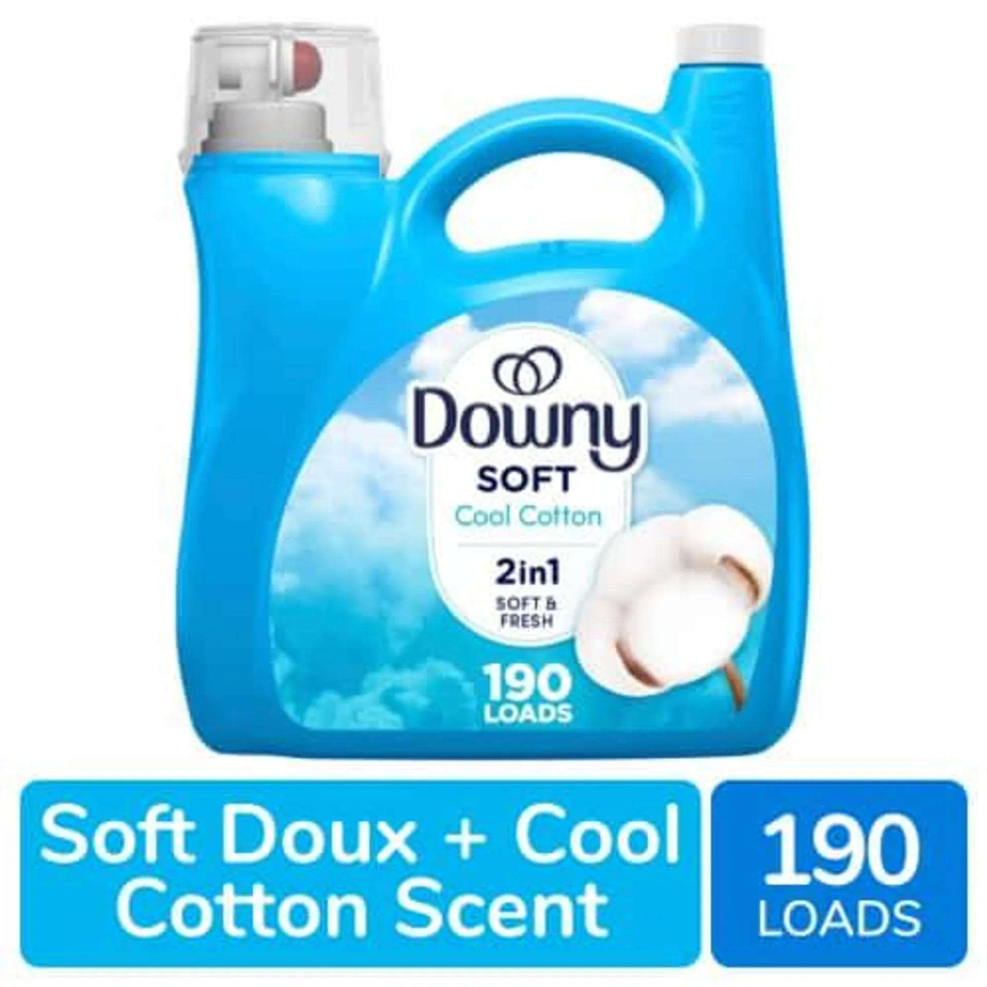 Downy Ultra Cool Cotton Liquid Fabric Softener Fabric Conditioner