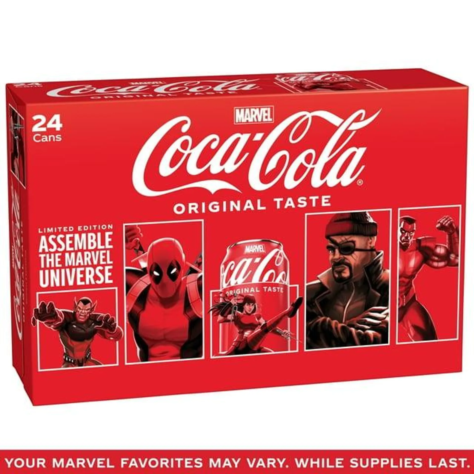 Coca-Cola Classic Soda Pop, 12 fl oz Cans, 24 Pack