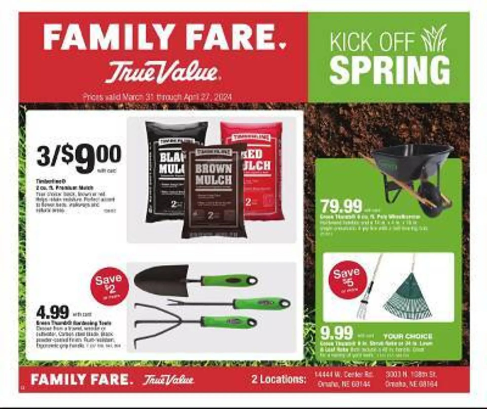 Weekly ad Family Fare Weekly Ad from March 31 to April 27 2024 - Page 