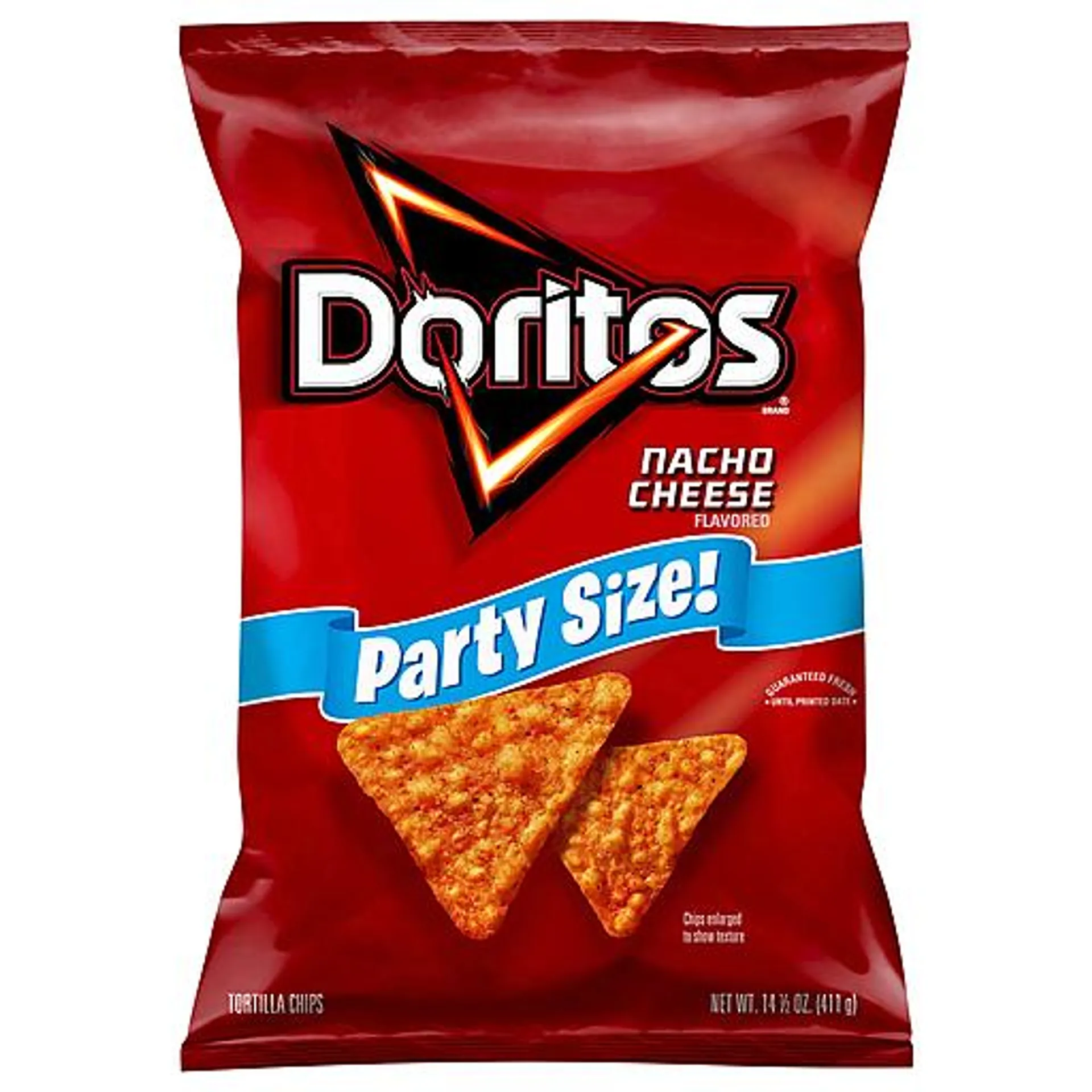 Frito-Lay Doritos Nacho Cheese Flavored Tortilla Chips Party Size