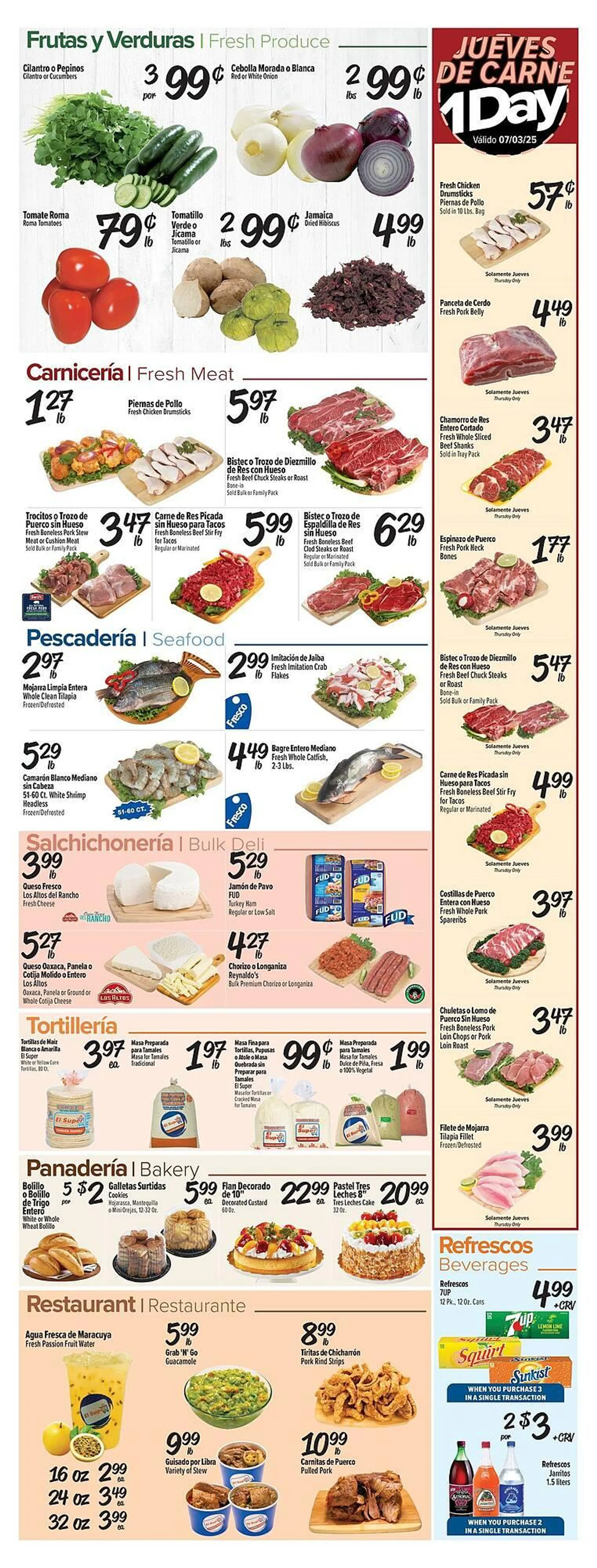 Weekly ad El Super Weekly Ad from July 2 to July 8 2025 - Page 2