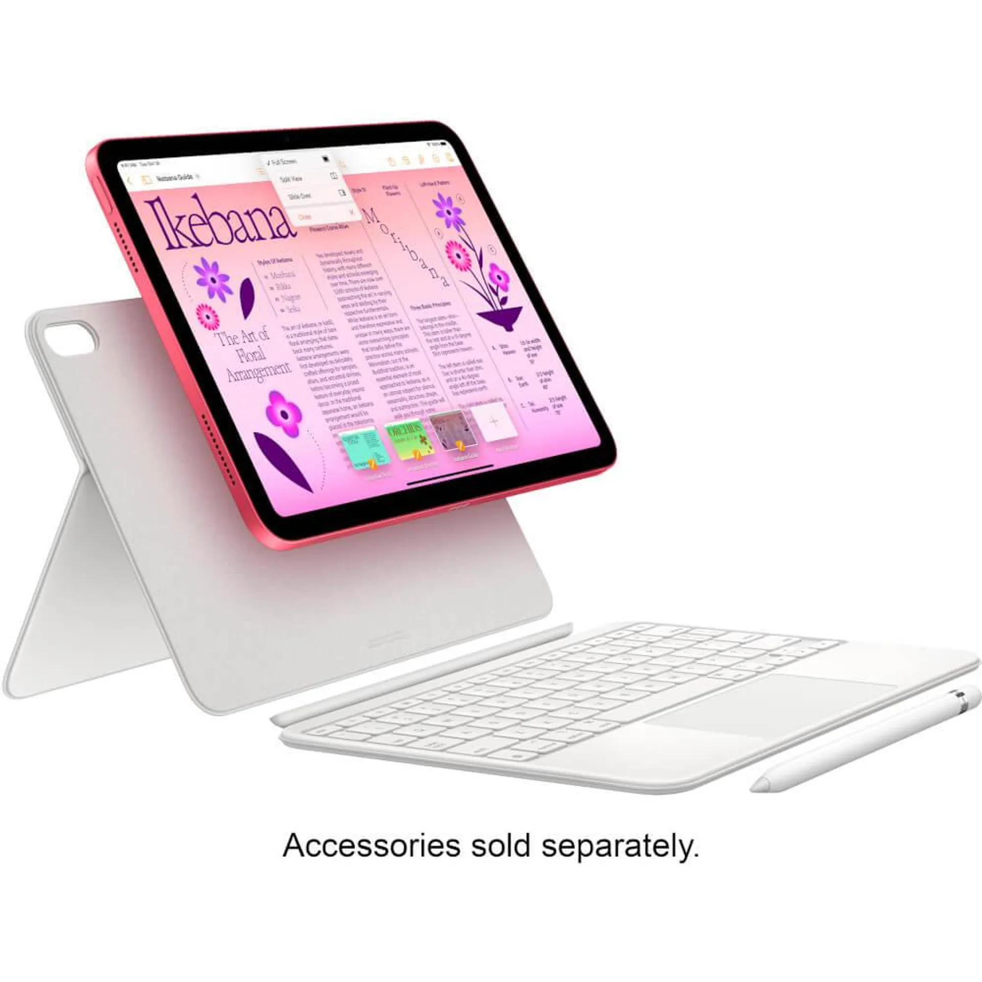 10.9 inch iPad (10th Generation) with WiFi - 64GB - iPadOS (Dec 2022, Silver) - OPEN BOX