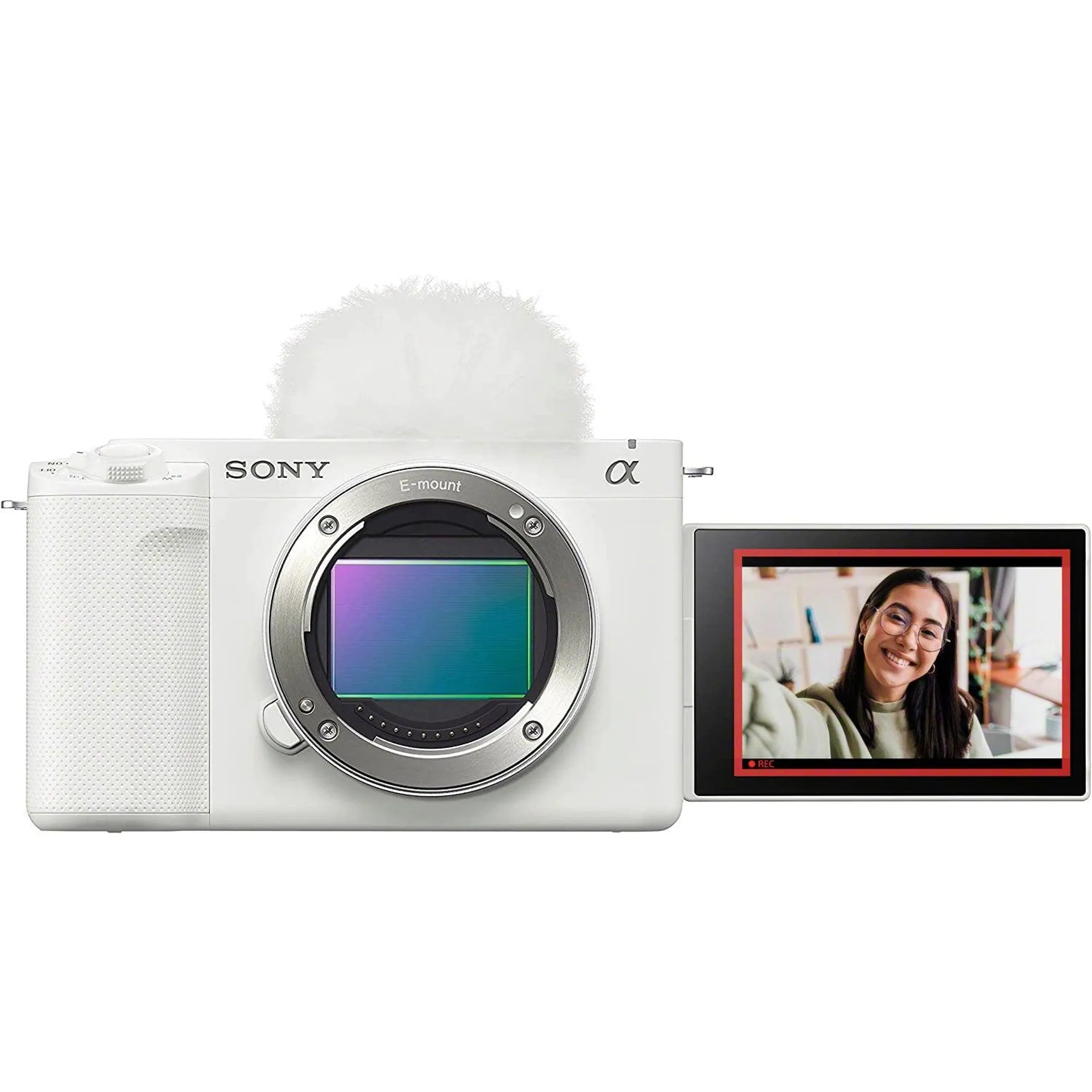 Sony Alpha ZV-E1 Full-frame Interchangeable Lens Mirrorless Vlog Camera (Body -White)