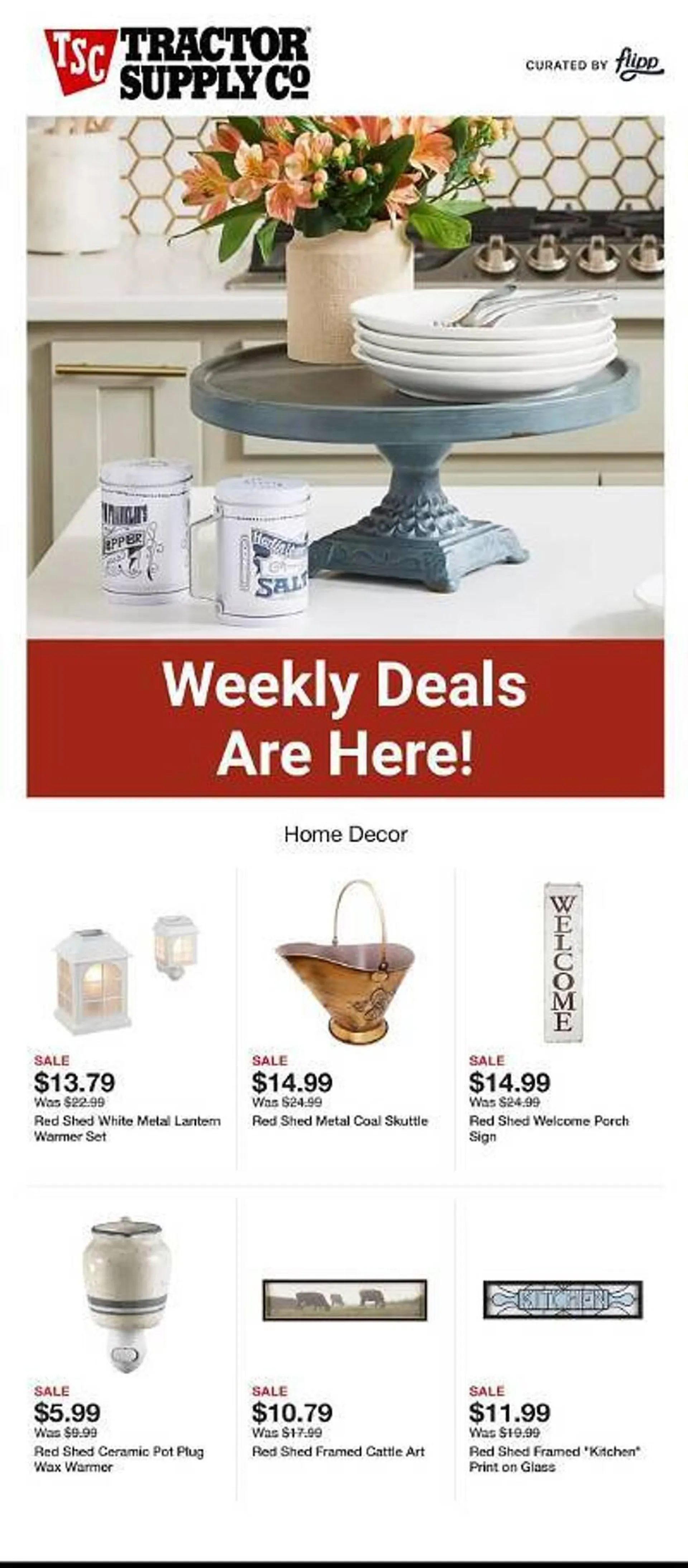 Weekly ad Tractor Supply Company Weekly Ad from January 3 to January 8 2024 - Page 1