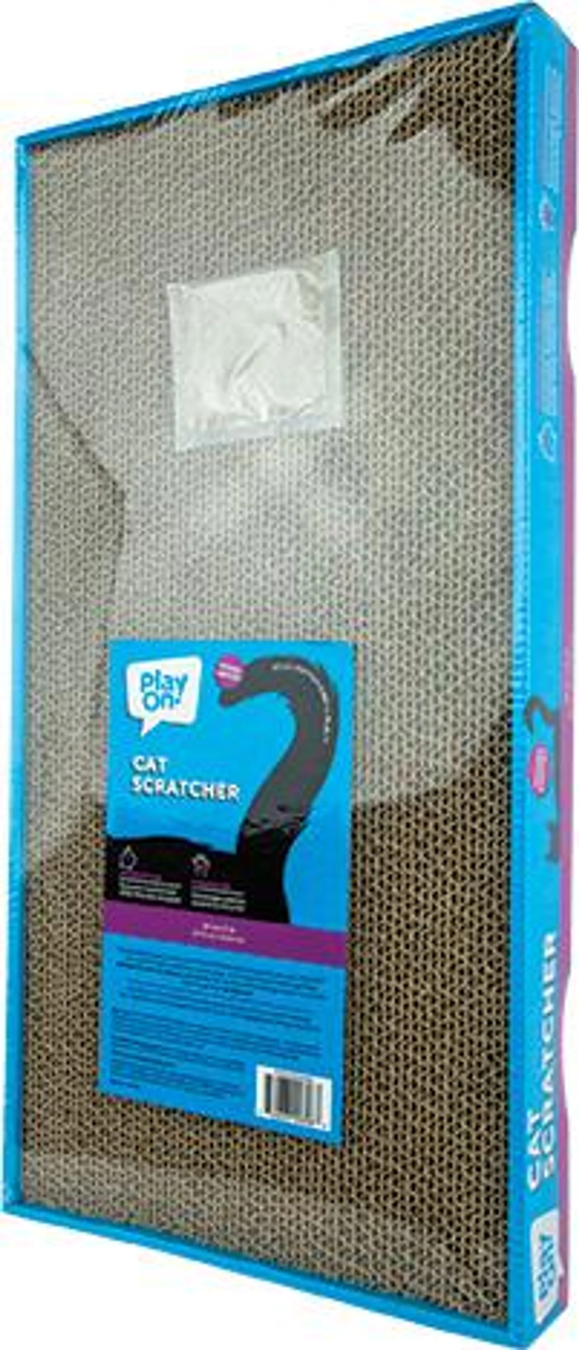 Play On Rectangle Cat Scratcher, 18in x 9in