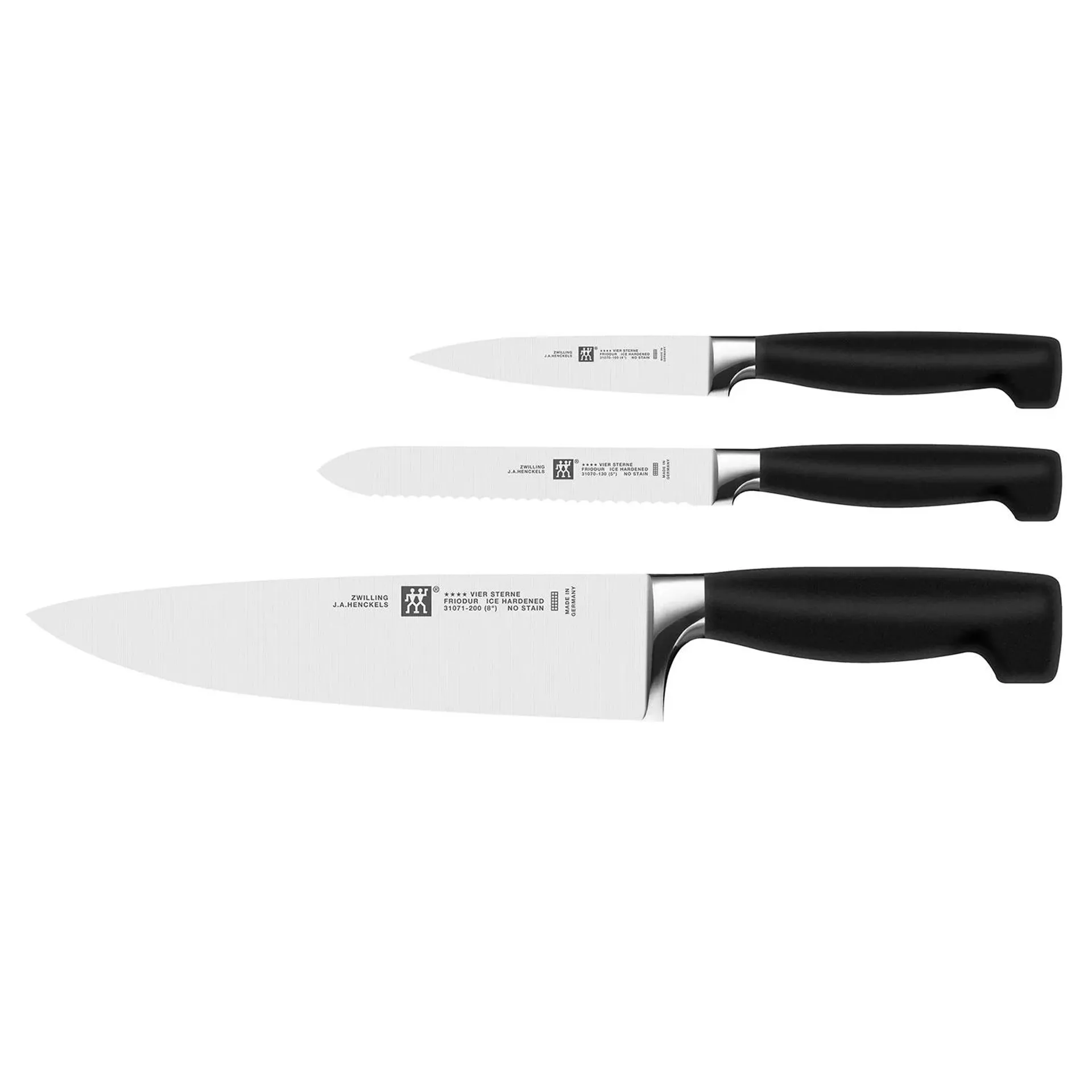 Zwilling J.A. Henckels Four Star 3-Piece Knife Set