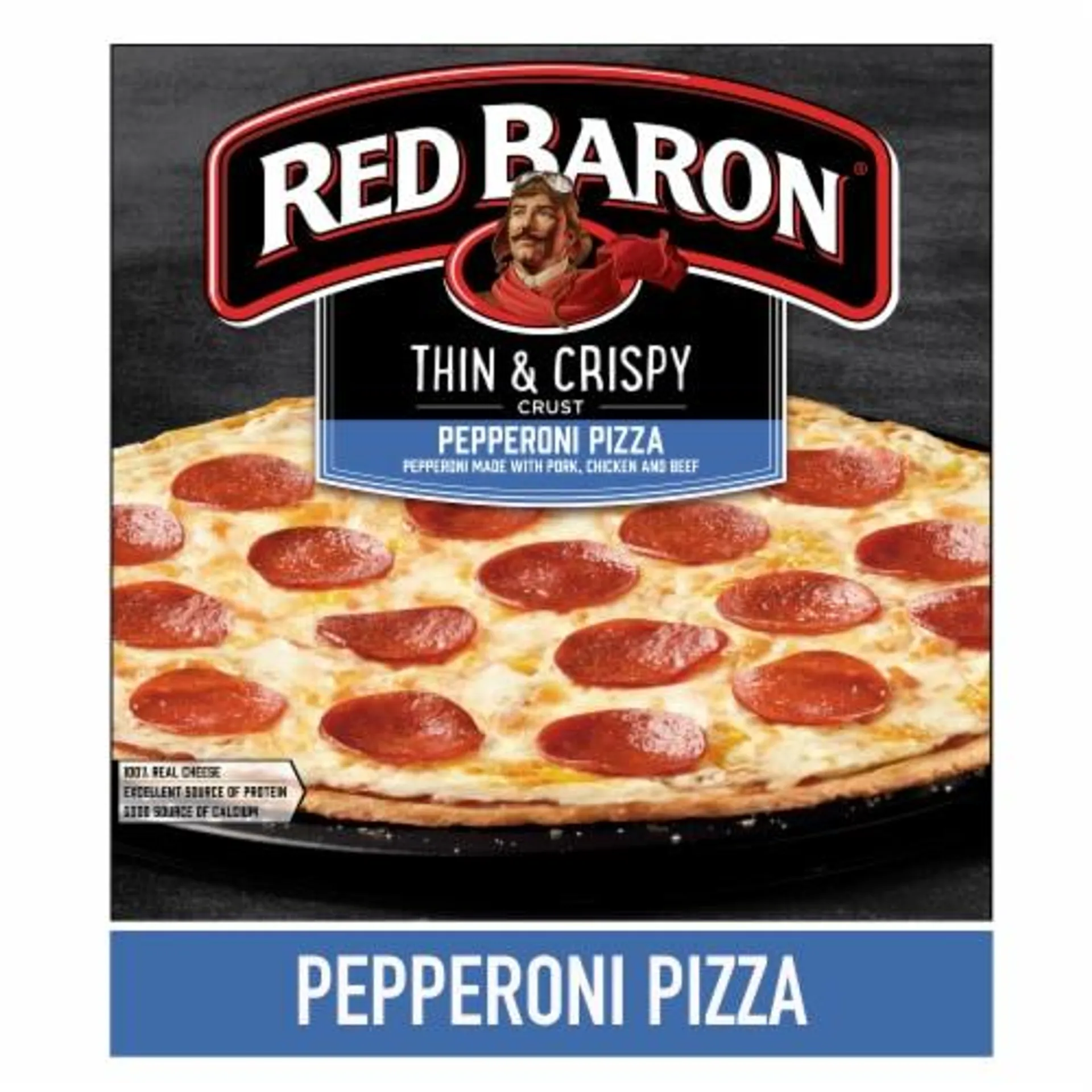 Red Baron Frozen Pizza Thin & Crispy Pepperoni