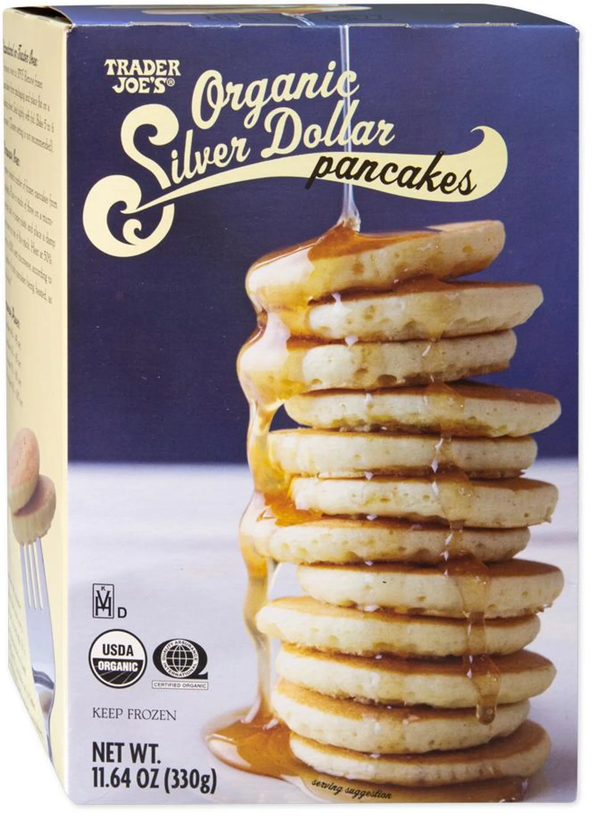 Organic Silver Dollar Pancakes