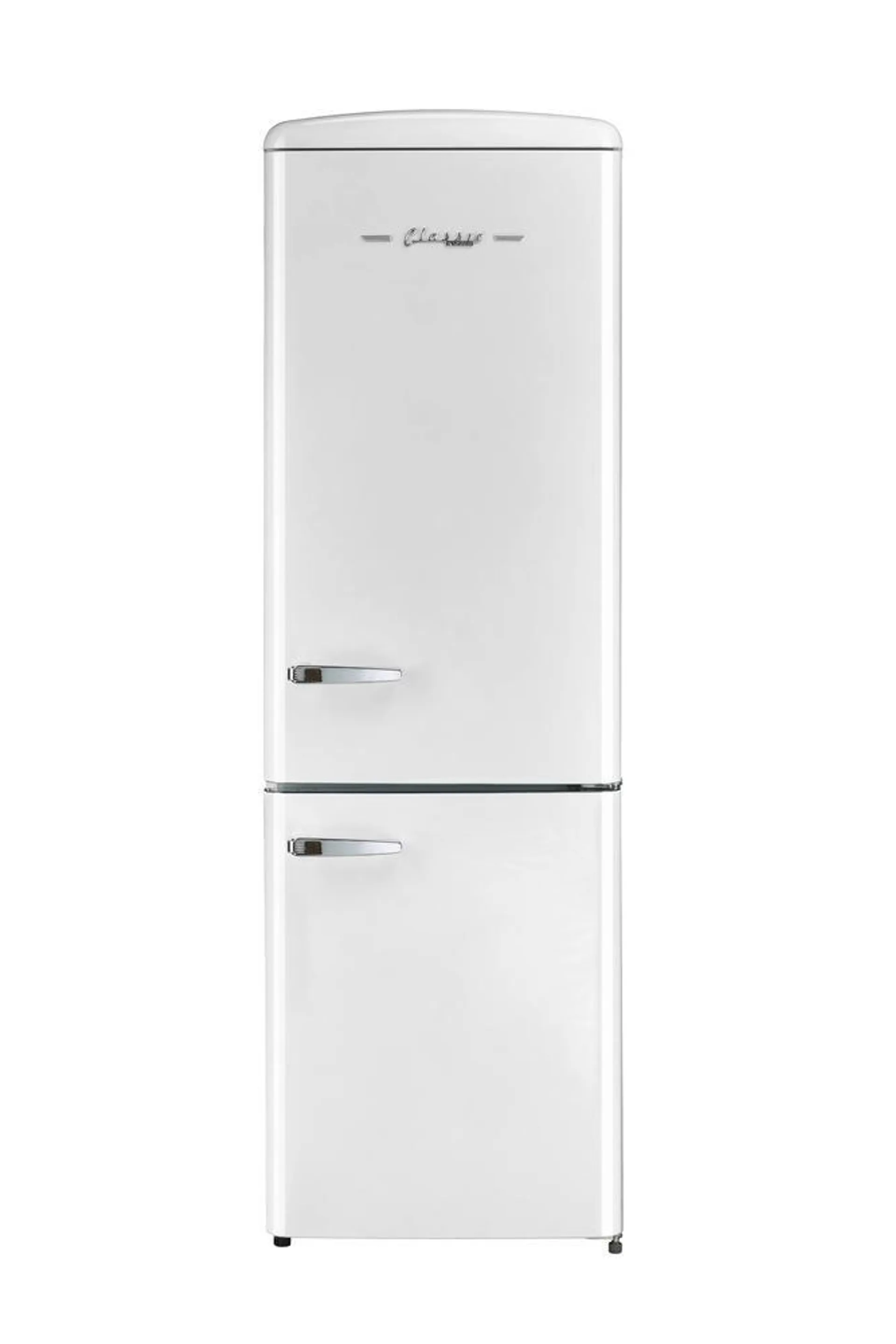 Unique® 11.7 cu.ft. Marshmellow White Retro Bottom-Freezer Refrigerator