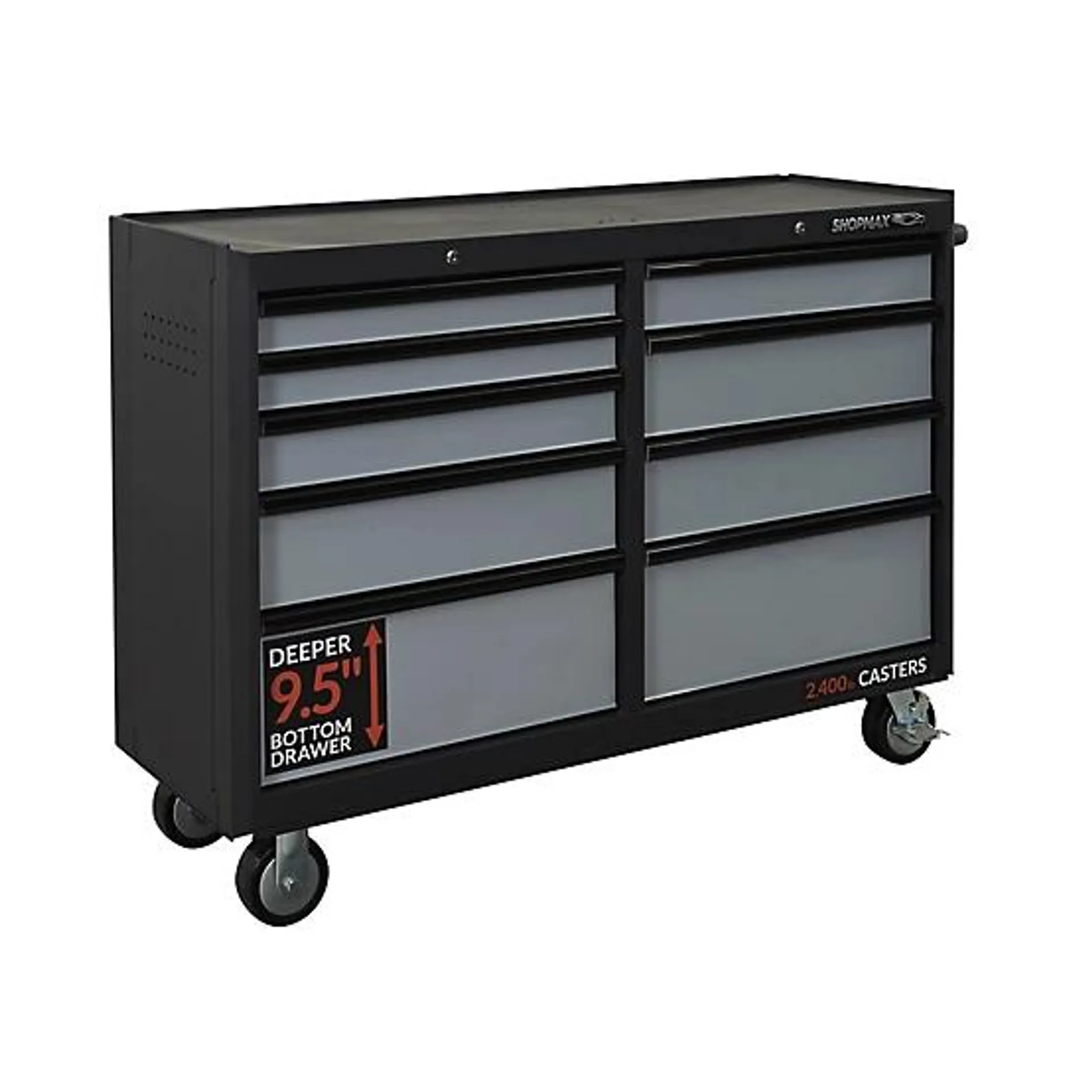 52 in. 9-Drawer Rolling Tool Cabinet, 955209C6