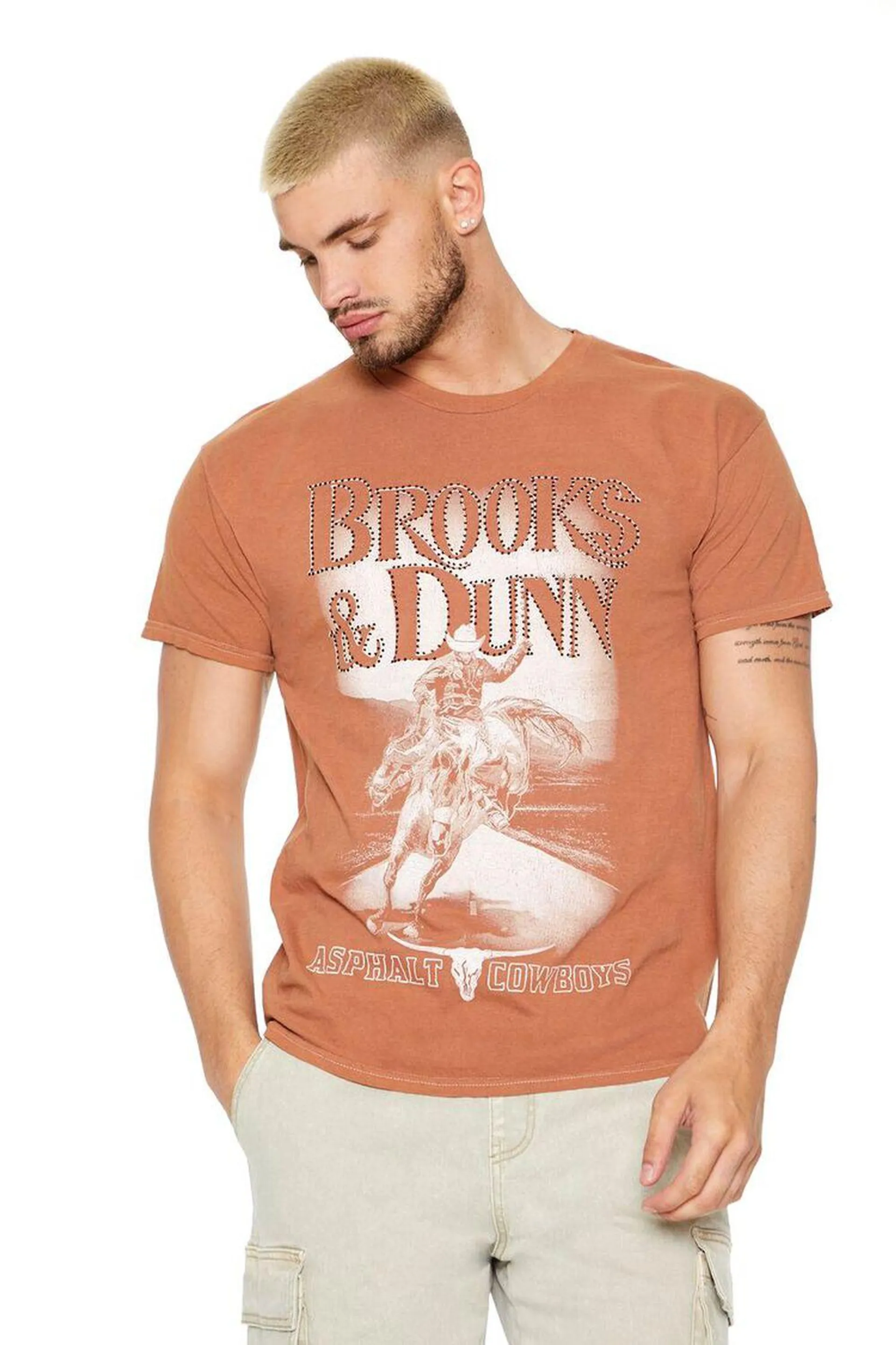 Rhinestone Brooks & Dunn Graphic Tee