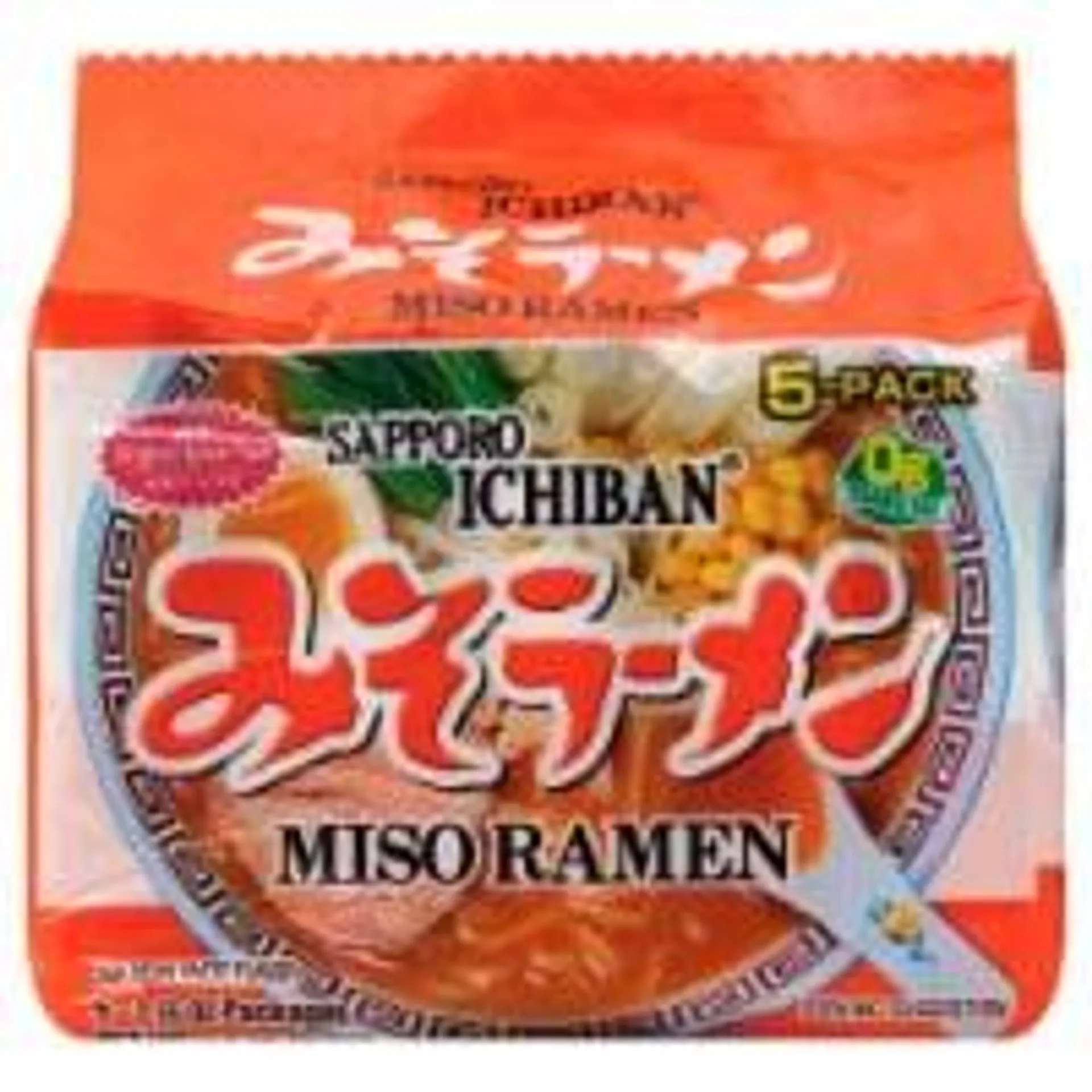 Sapporo Ichiban Miso Ramen 5 Pack