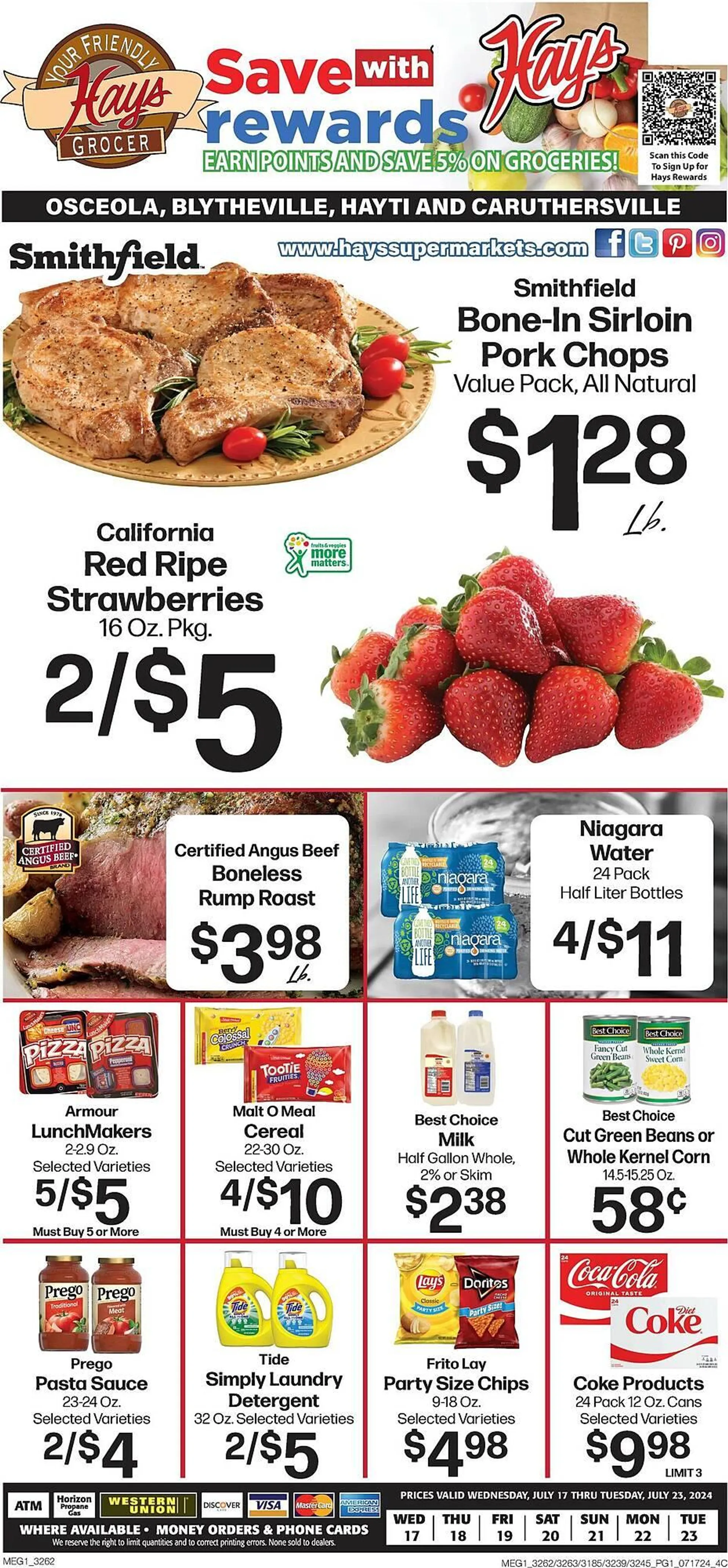 Hays Supermarket Weekly Ad - 1