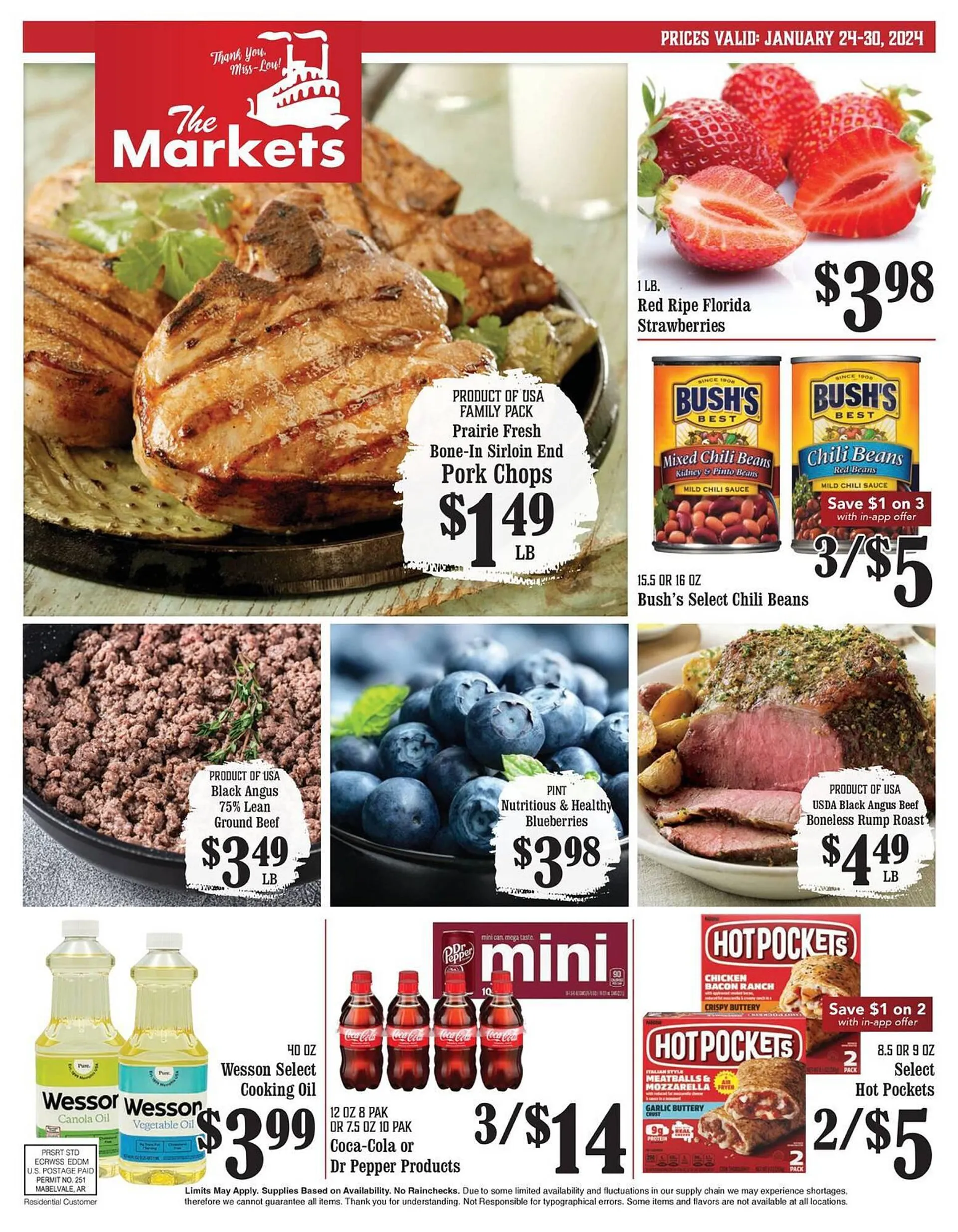 Weekly ad The Markets Weekly Ad from January 24 to January 30 2024 - Page 