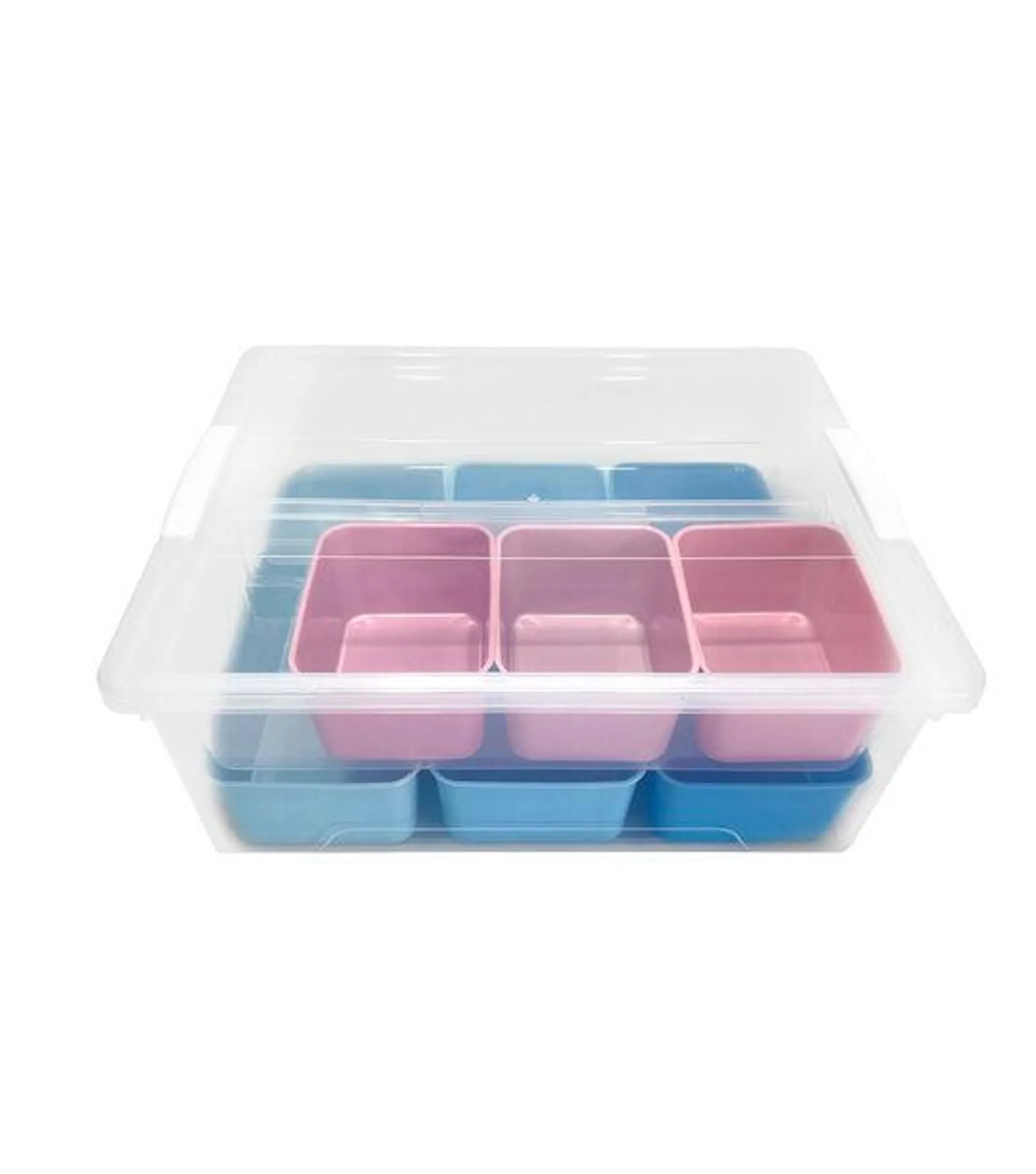 9ct Blue & Pink Storage Boxes by Top Notch