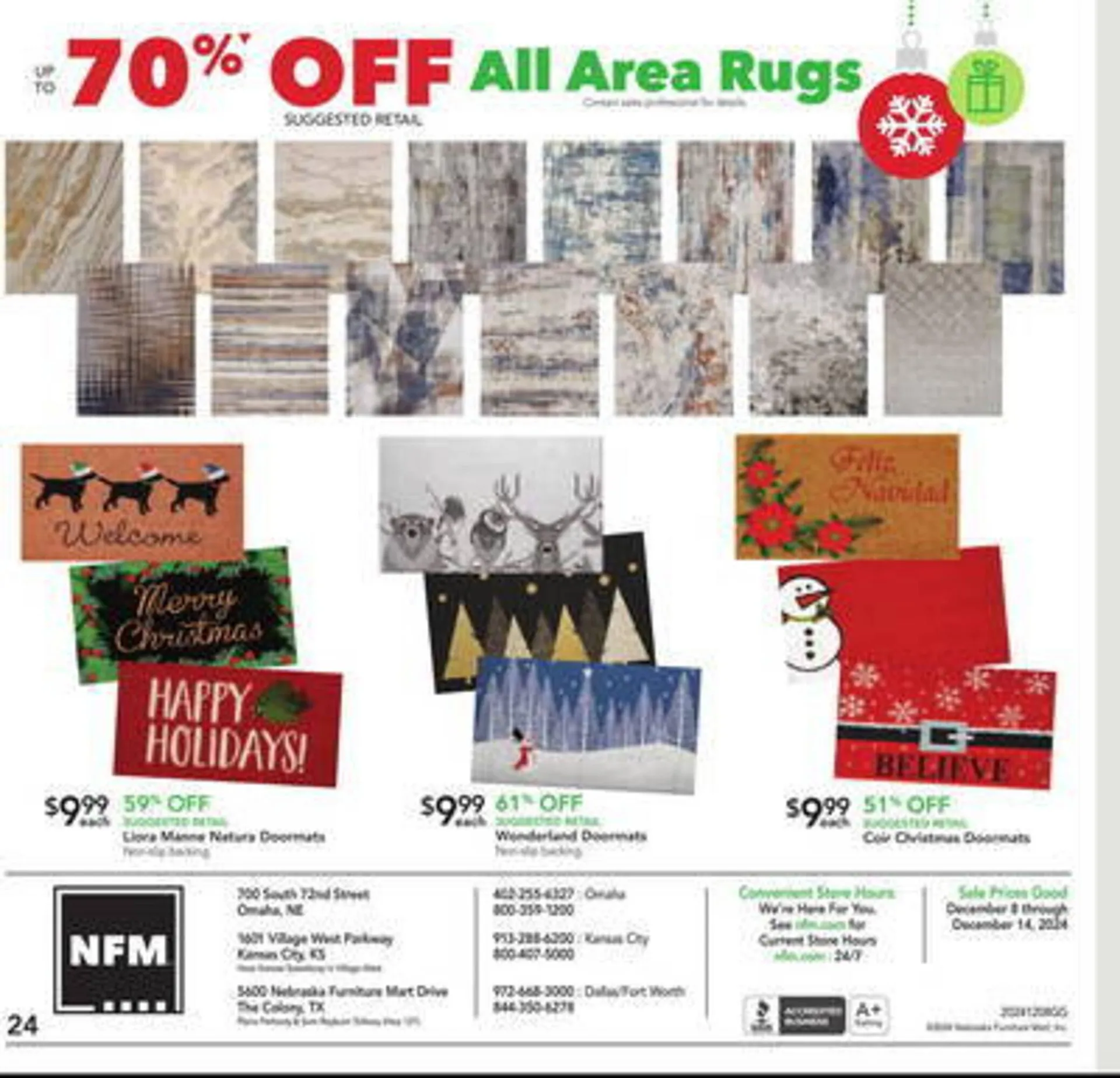 Weekly ad Nebraska Furniture Mart Weekly Ad from December 8 to December 14 2024 - Page 24