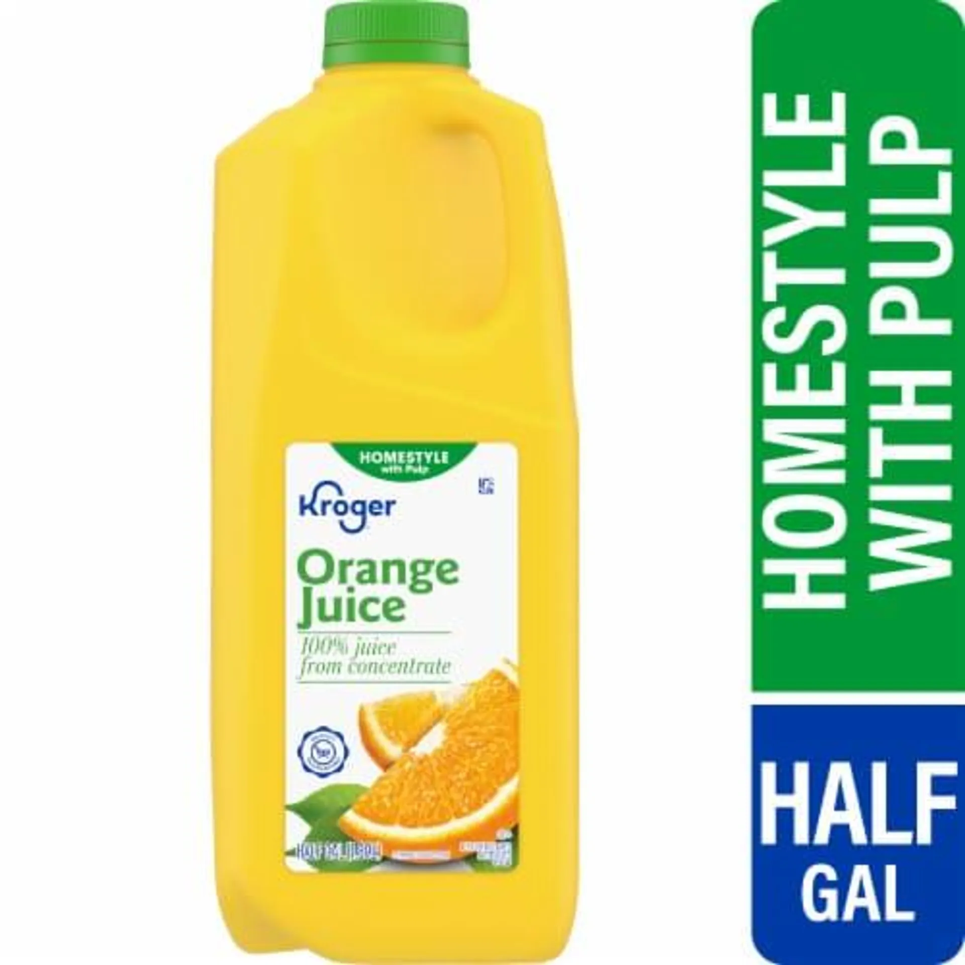 Kroger® 100% Orange Juice From Concentrate Homestyle with Pulp