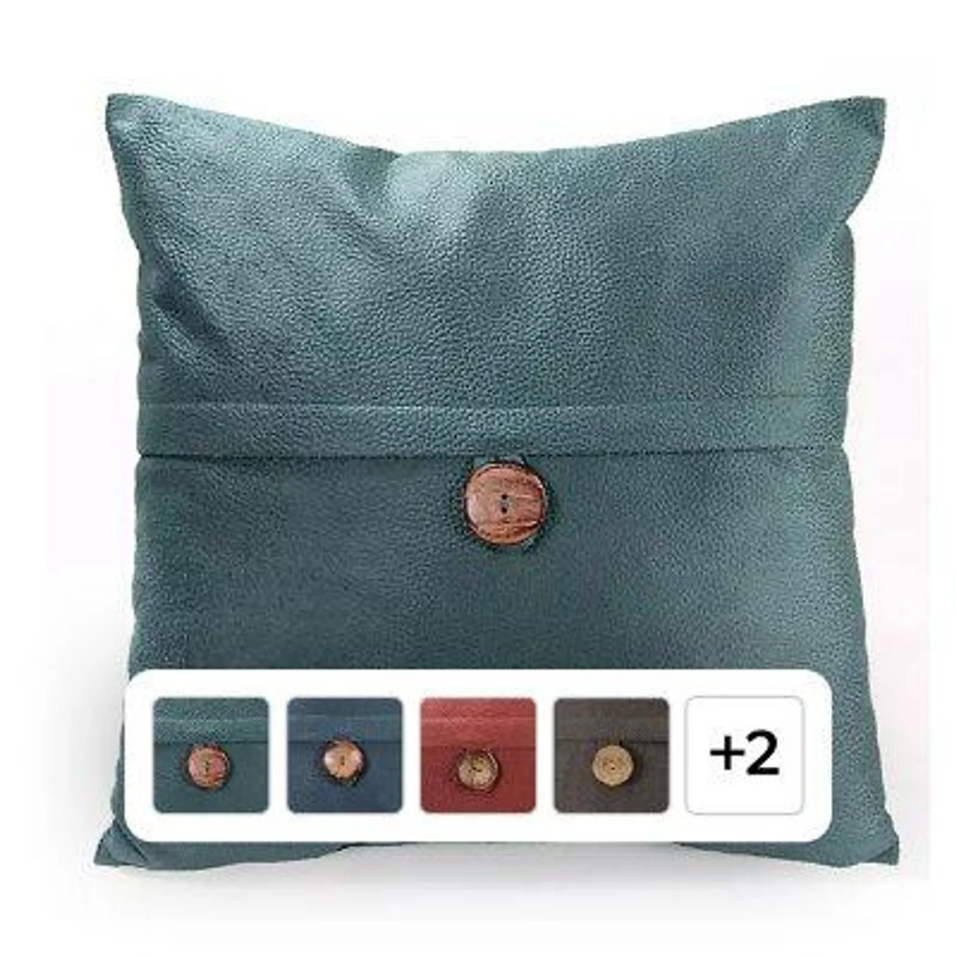 Jordan Manufacturing Knife Edge 20" Toss Pillow with Button (Assorted Colors)