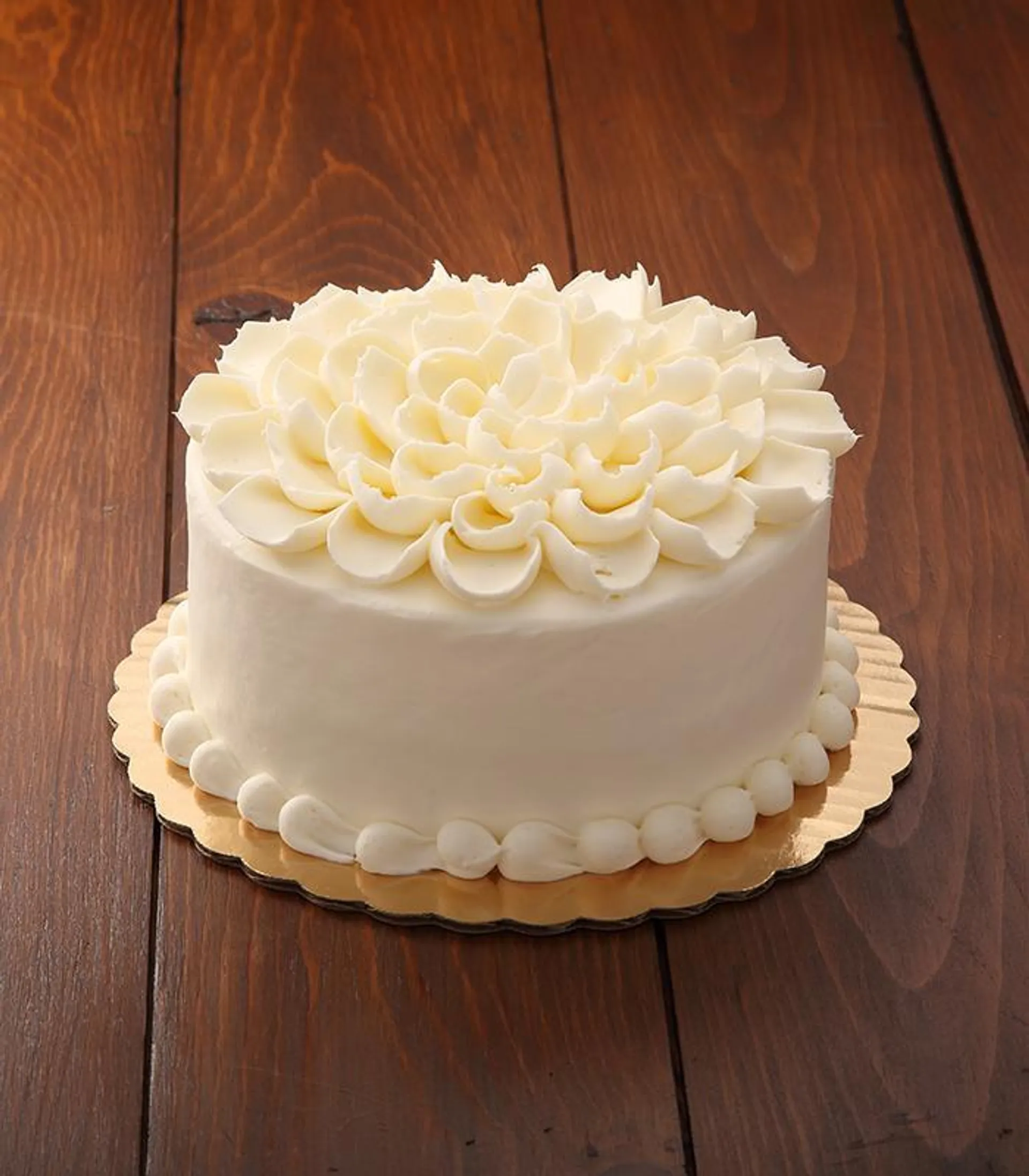 Champagne Cake - 7” Double Layer (Serves 8-12)