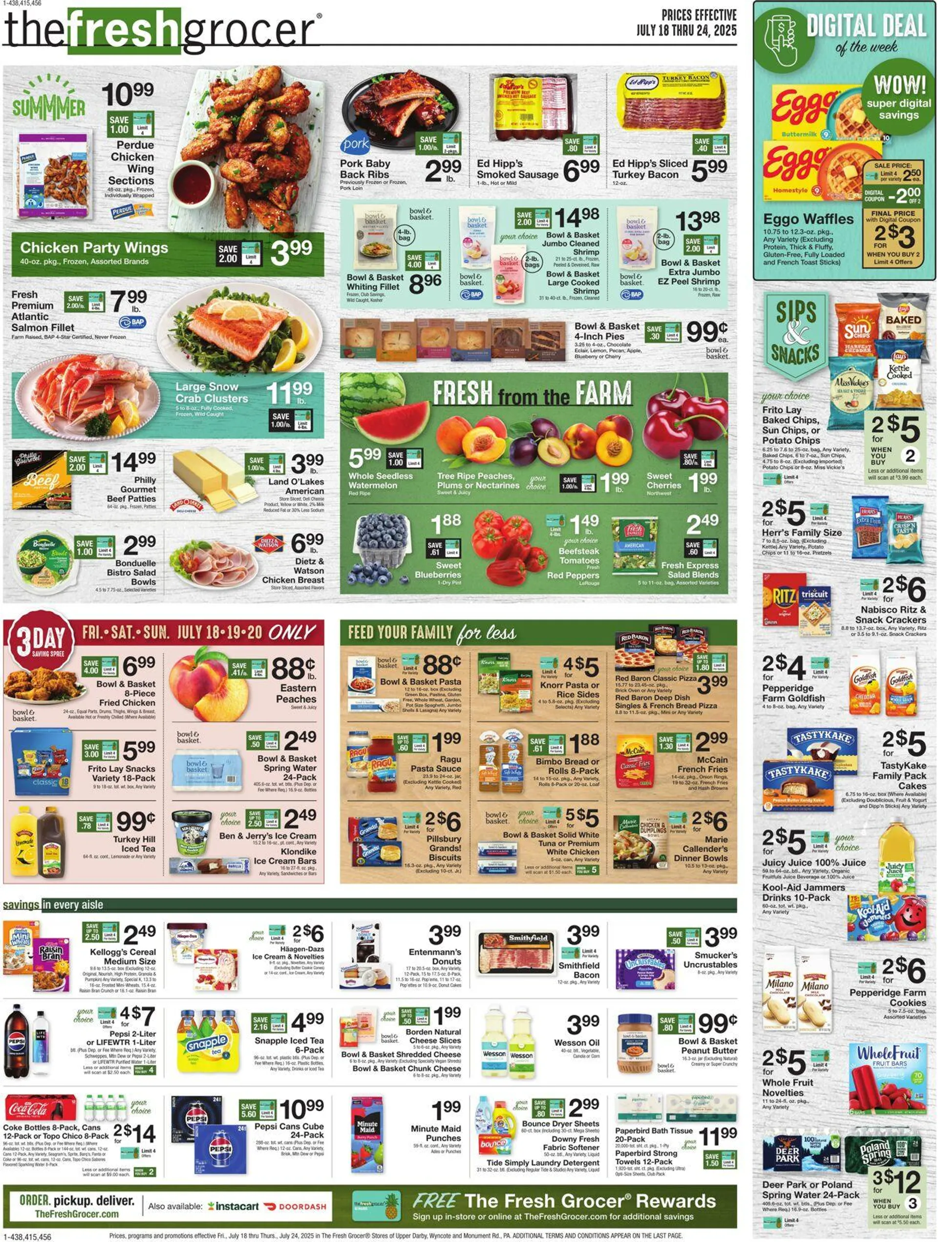Weekly ad Gerrity's Supermarkets Current weekly ad from July 17 to July 24 2025 - Page 1