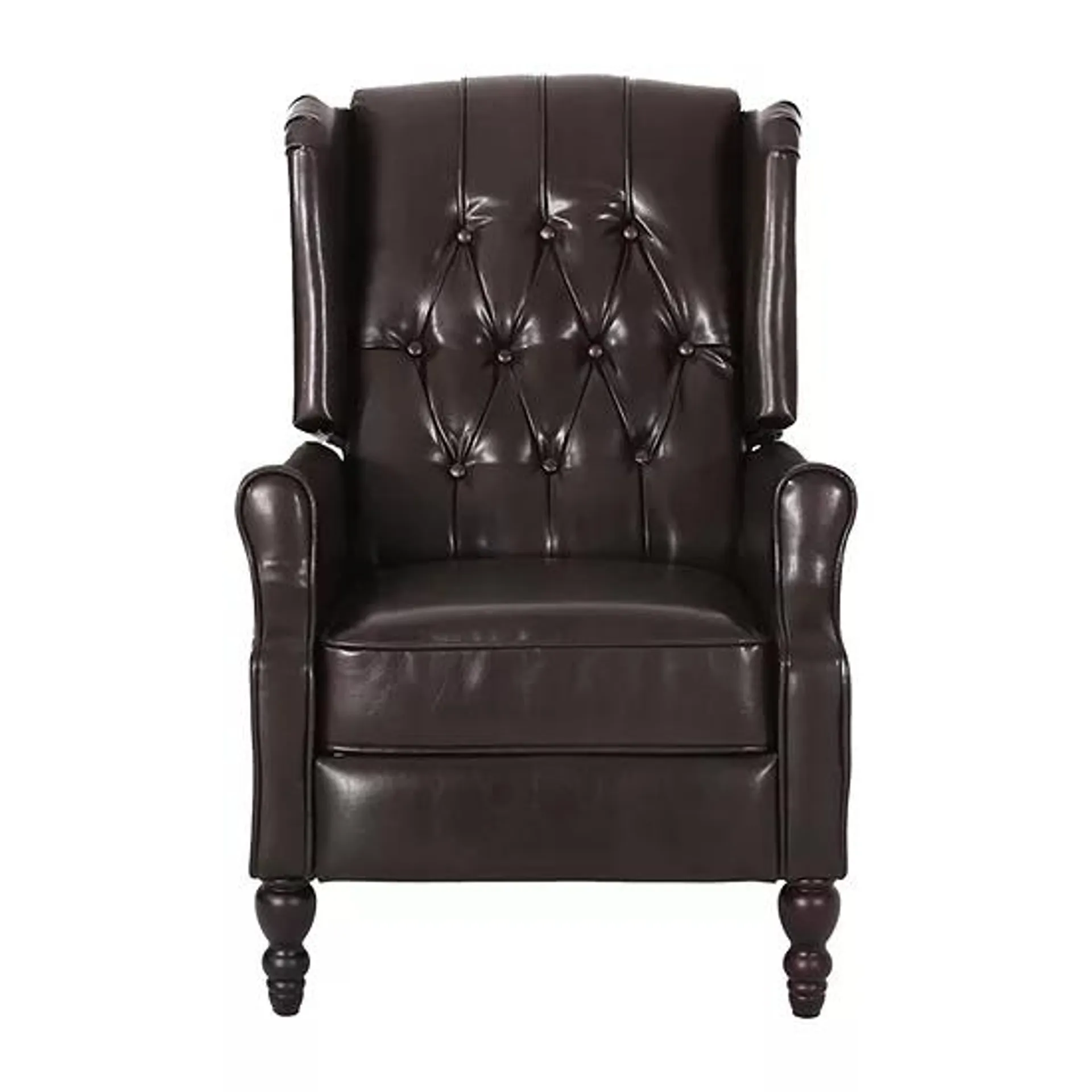 Walter Tufted Roll-Arm Recliner