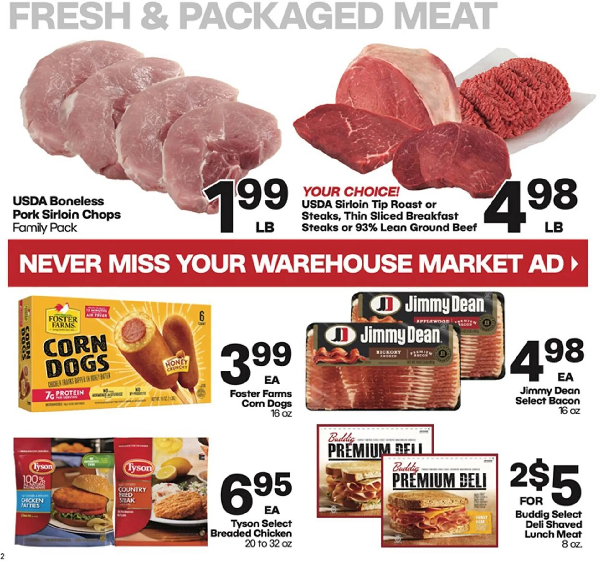 Weekly ad Warehouse Market Weekly Ad from March 6 to March 12 2024 - Page 2