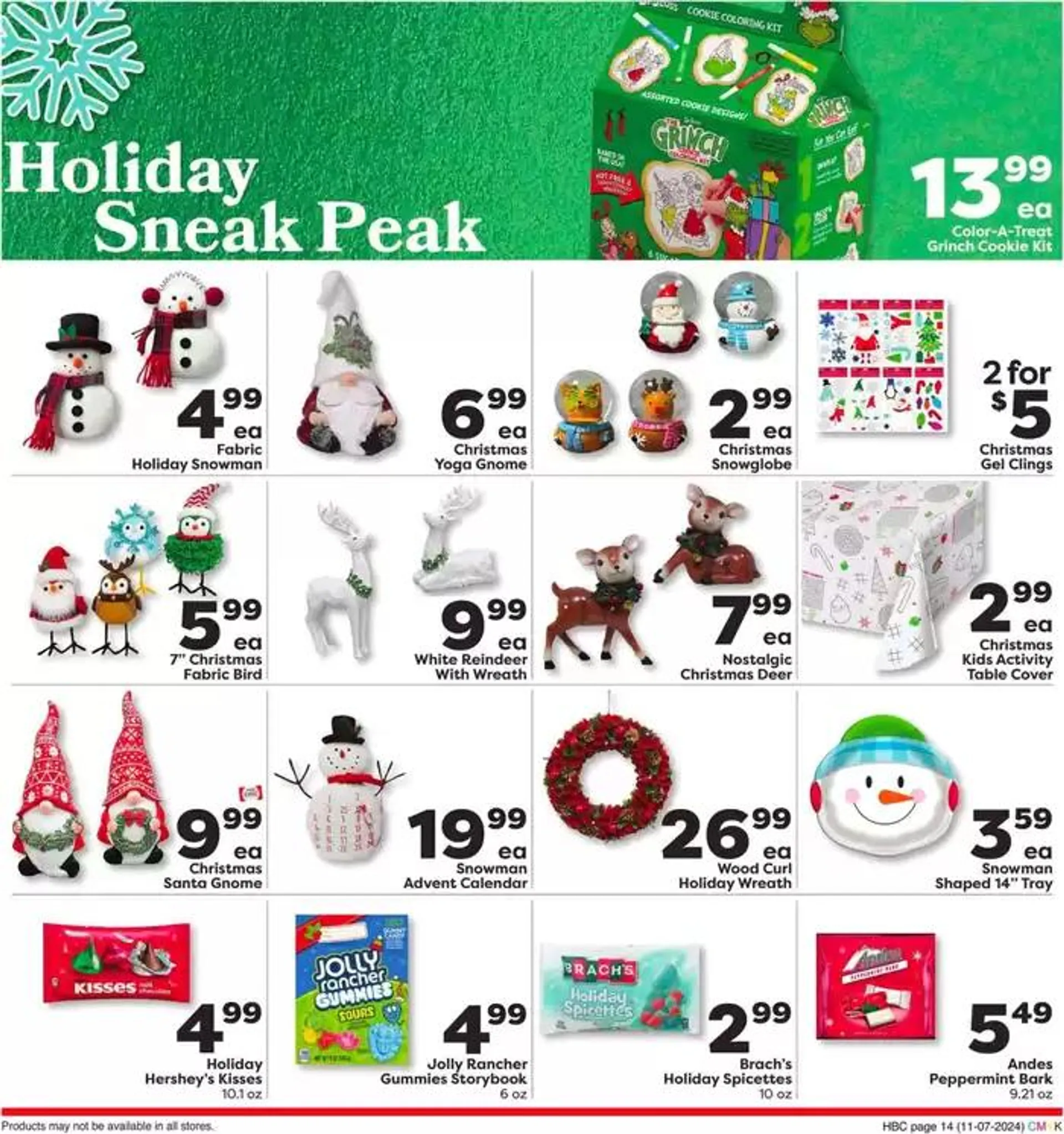 Weekly ad Weekly Ads Weis Markets from November 6 to December 4 2024 - Page 5