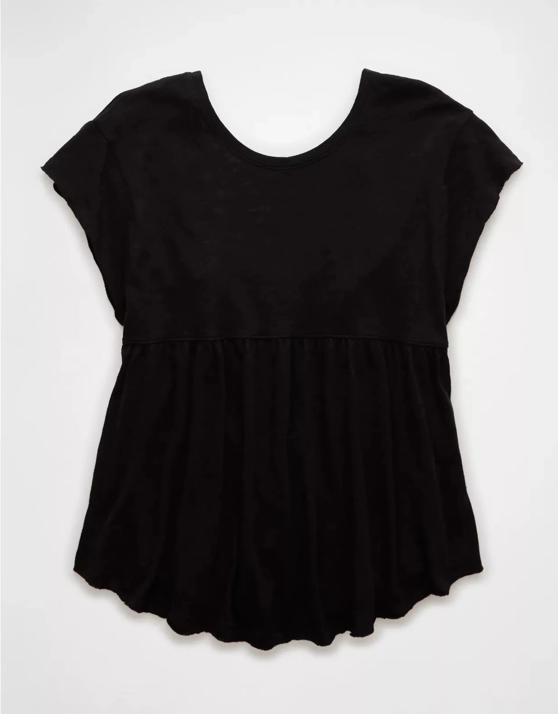 AE Babydoll Tie Back T-Shirt