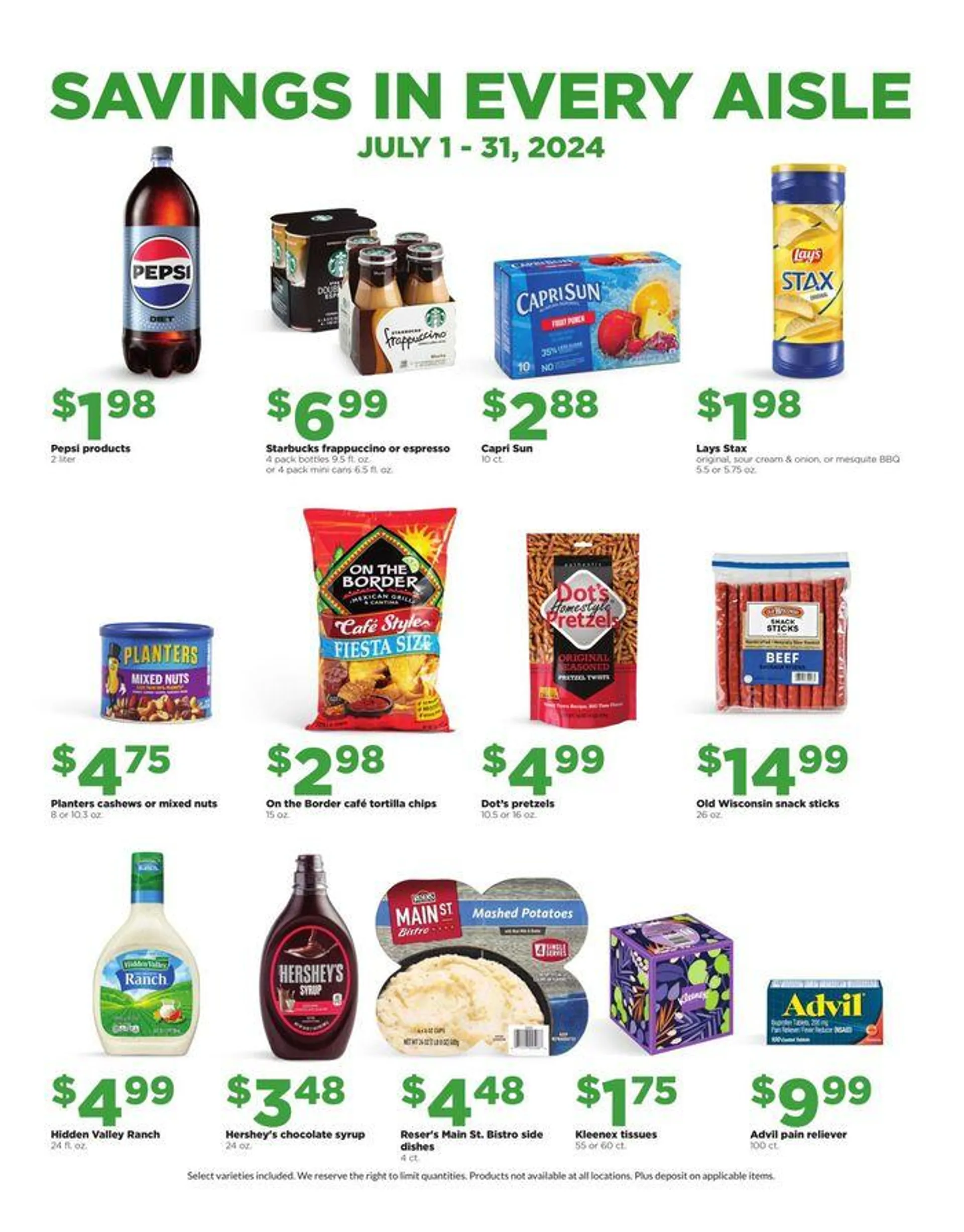 Weekly ad Thirsty Savings from July 3 to July 31 2024 - Page 6