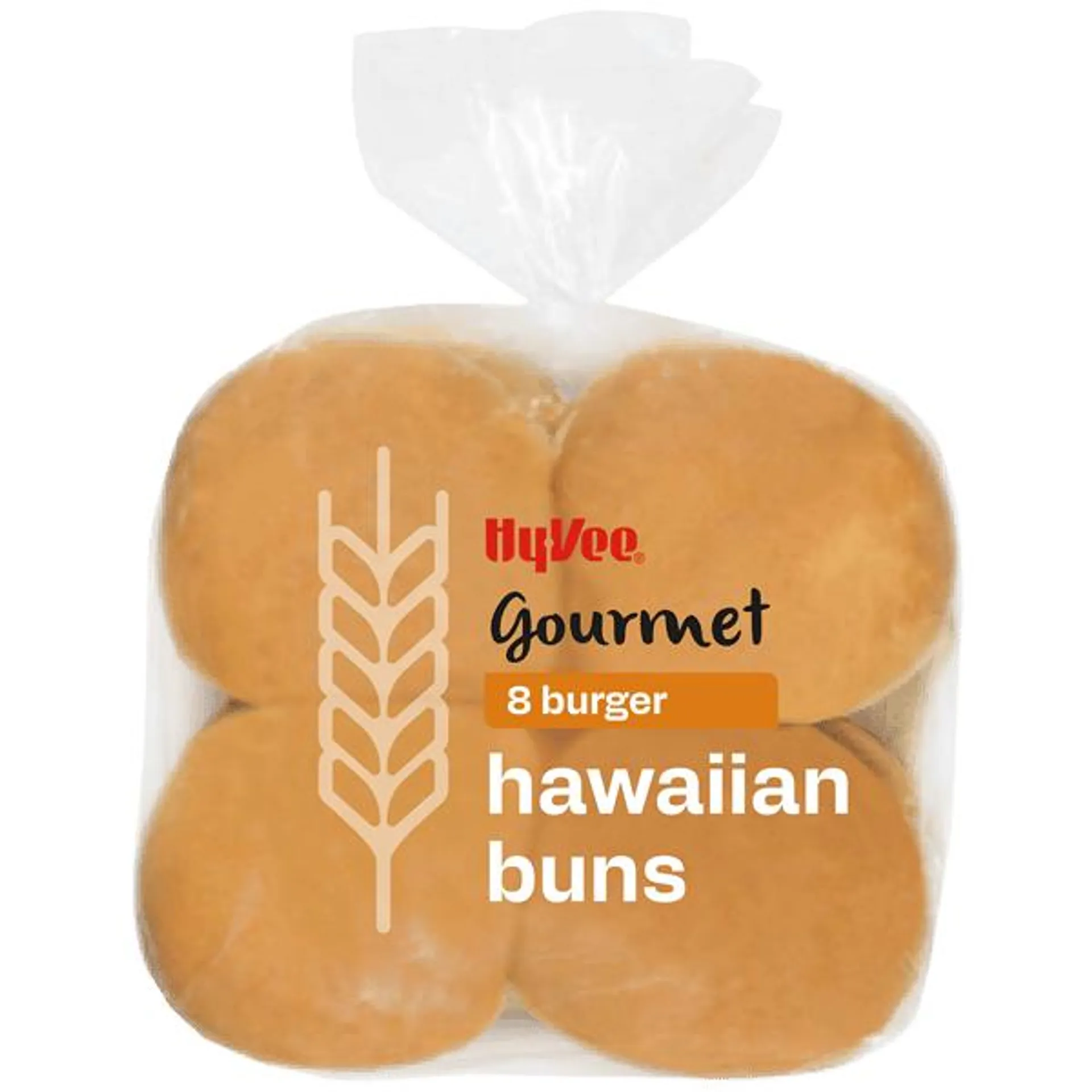 Hy-Vee Hawaiian Hamburger Buns 8Ct