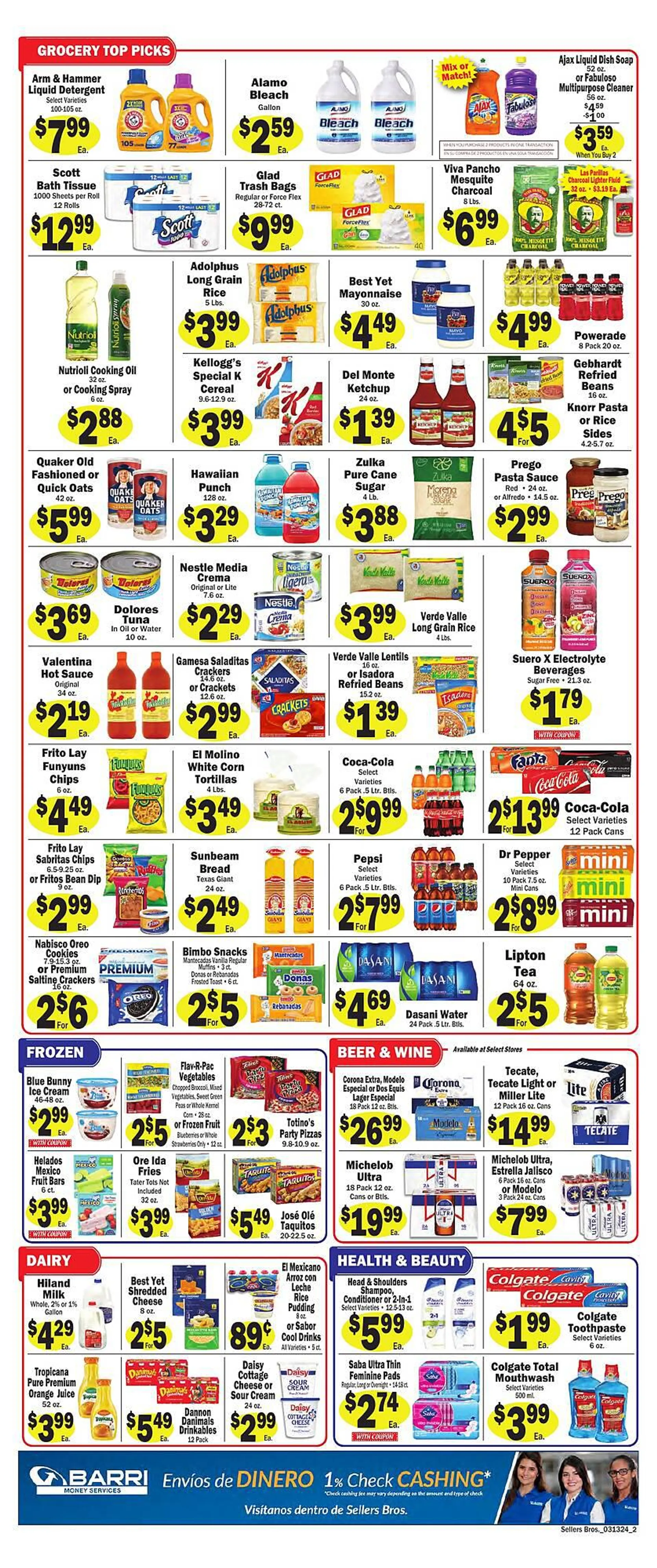 Weekly ad Sellers Bros Weekly Ad from March 13 to March 19 2024 - Page 2