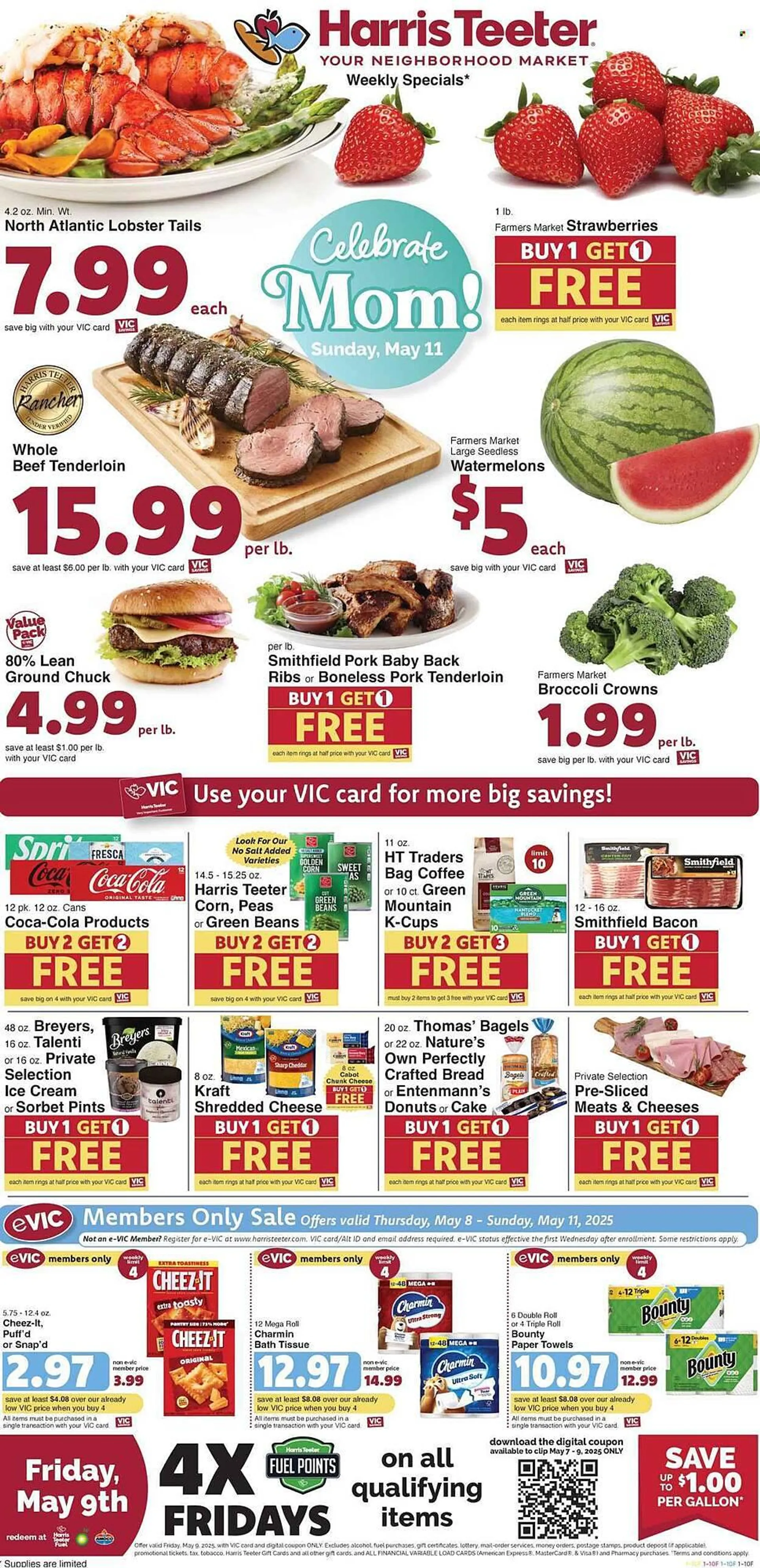 Weekly ad Harris Teeter Weekly Ad from May 7 to May 13 2025 - Page 1