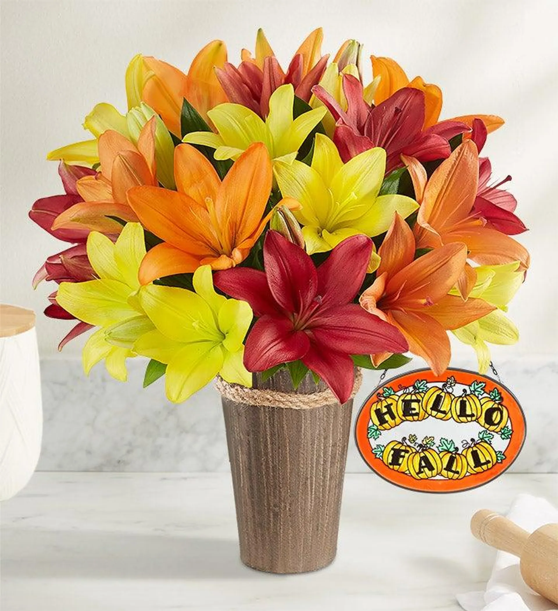 Autumn Lily Bouquet