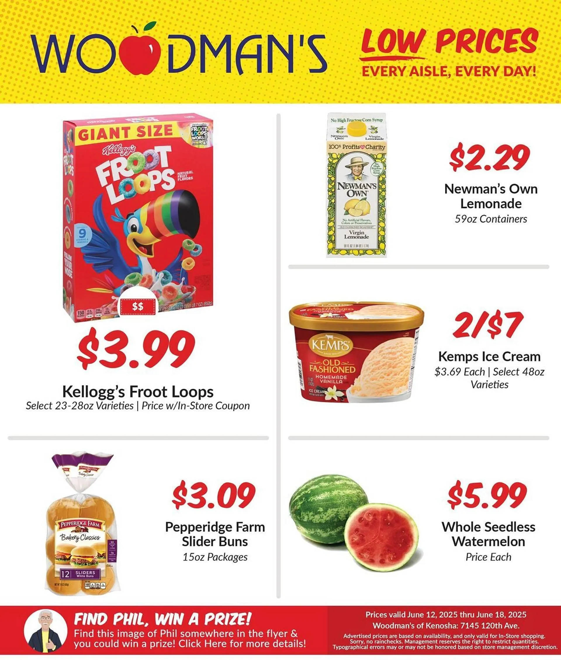 Weekly ad Woodman's Weekly Ad from June 12 to June 18 2025 - Page 1