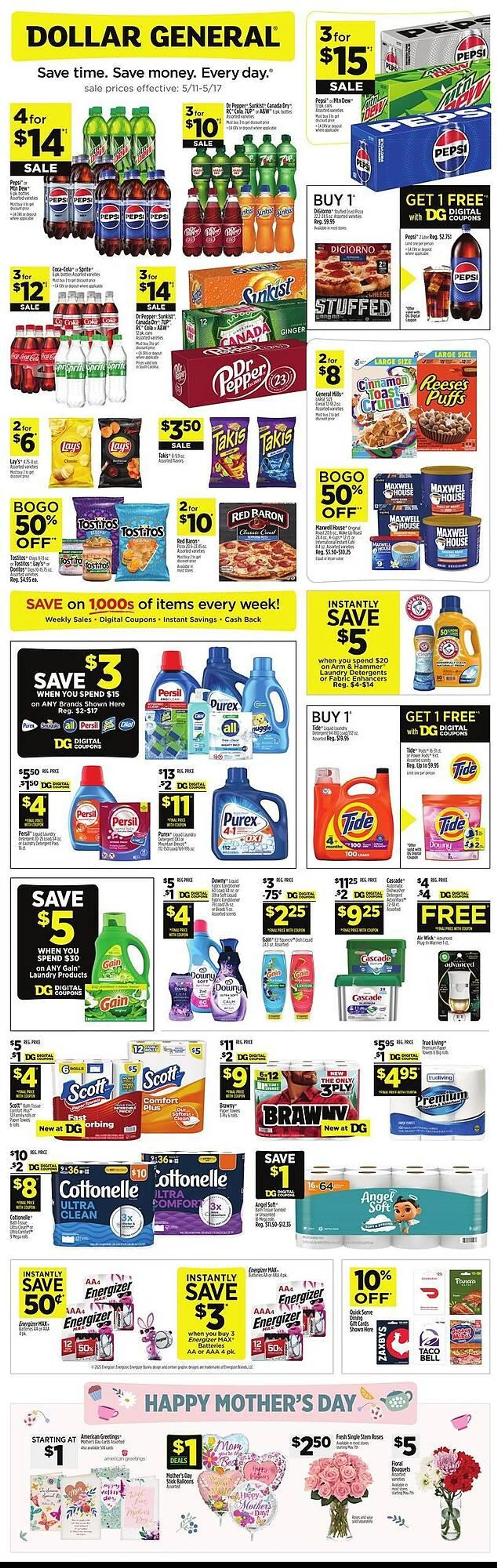 Dollar General Weekly Ad - 1
