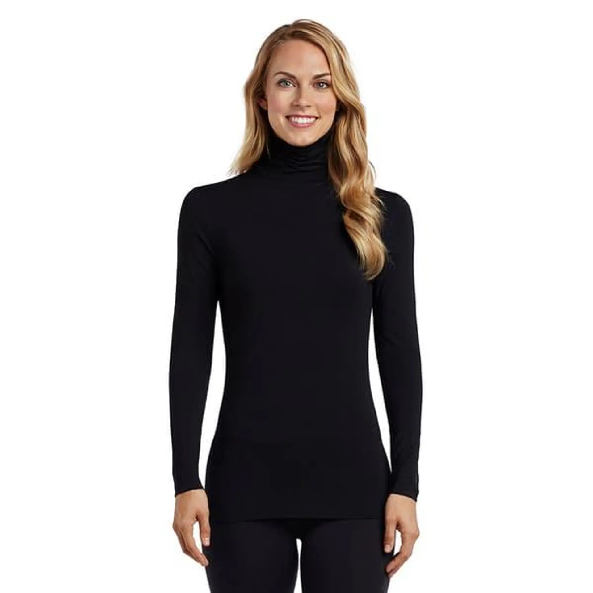 Womens Cuddl Duds® Softwear with Stretch Turtleneck Top