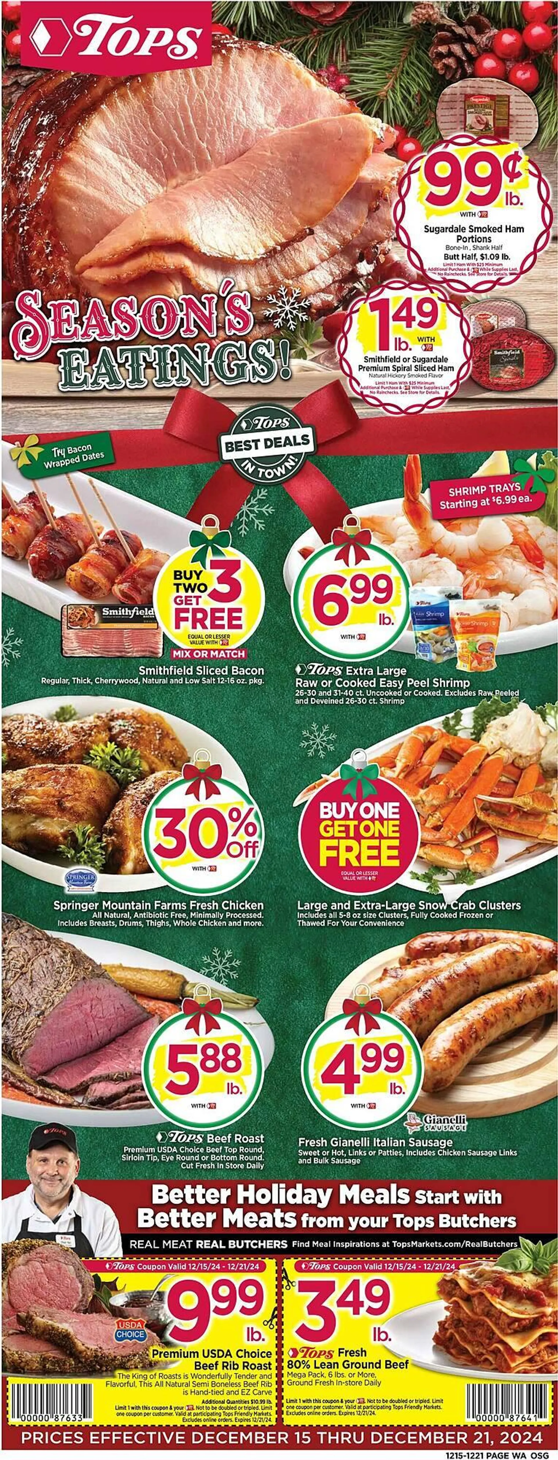 Tops Weekly Ad - 1