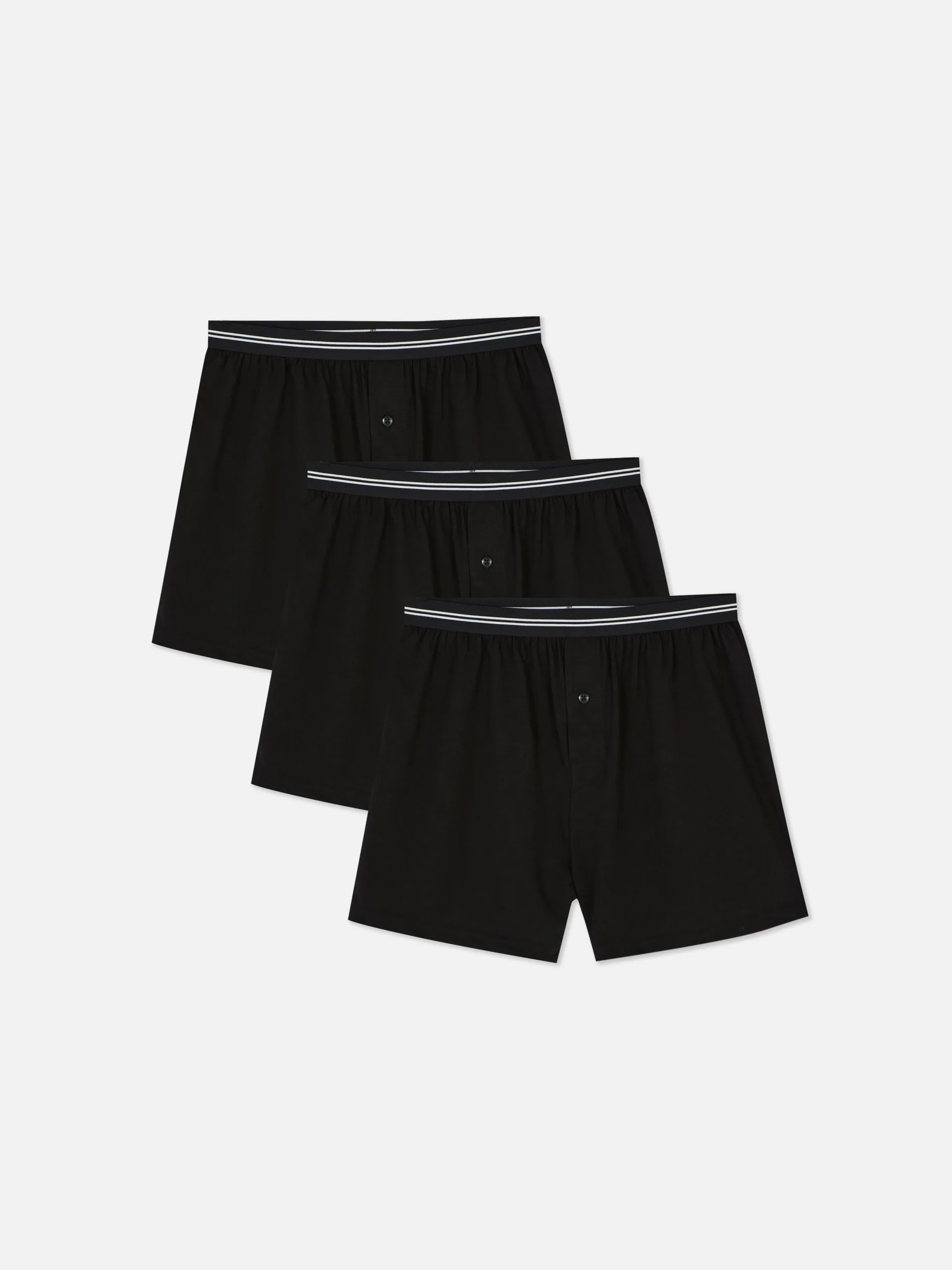 3-Pack Essential Boxer Shorts