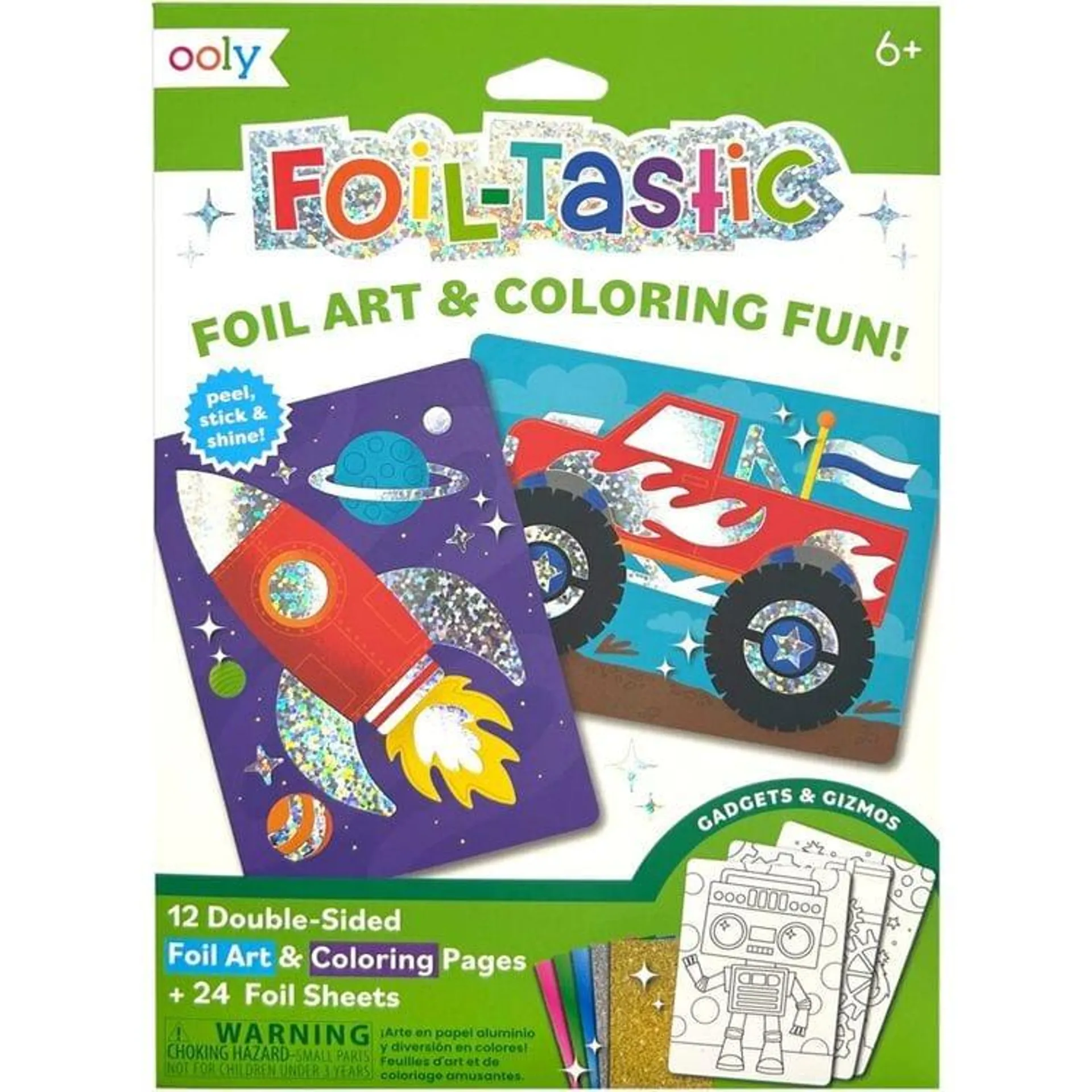 Foil-tastic Foil Art Kit: Gadgets & Gizmos