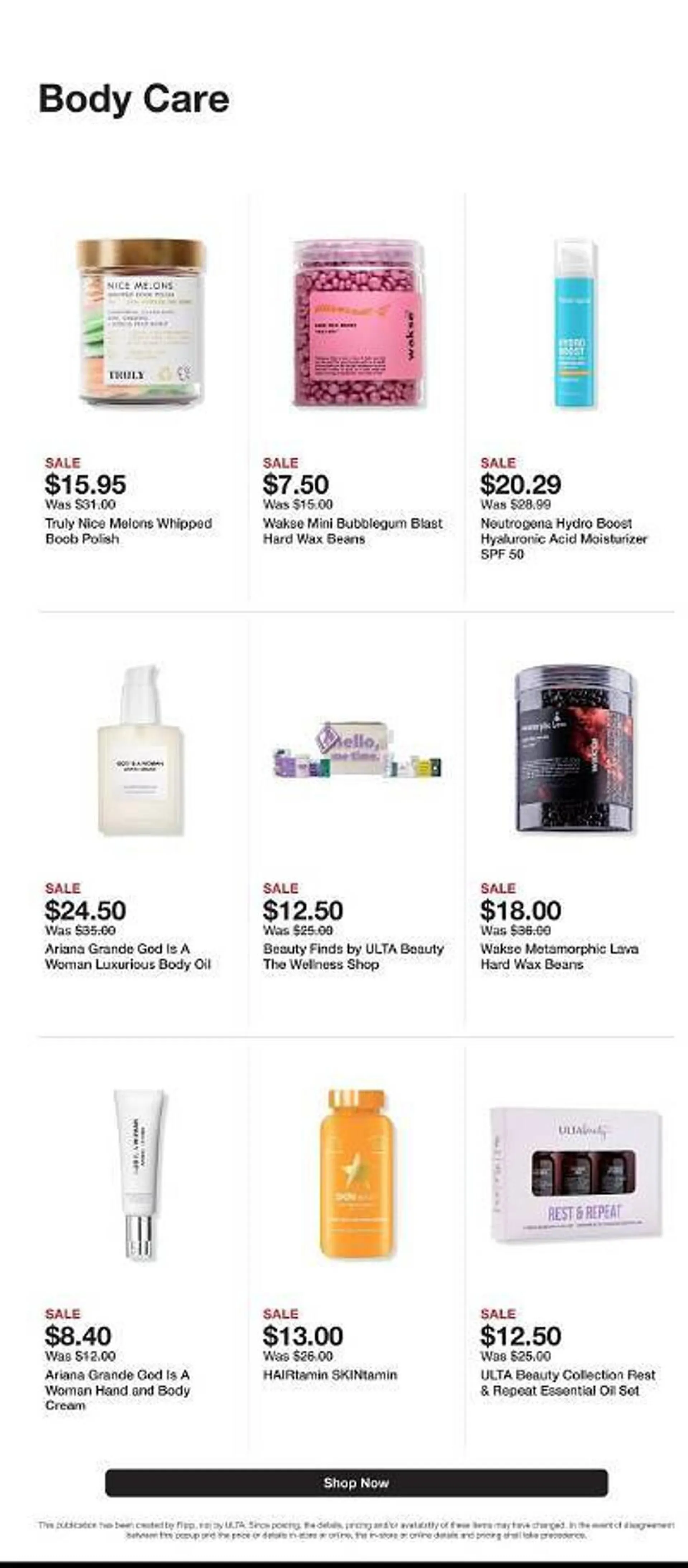Weekly ad Ulta Beauty Weekly Ad from March 18 to March 24 2024 - Page 6