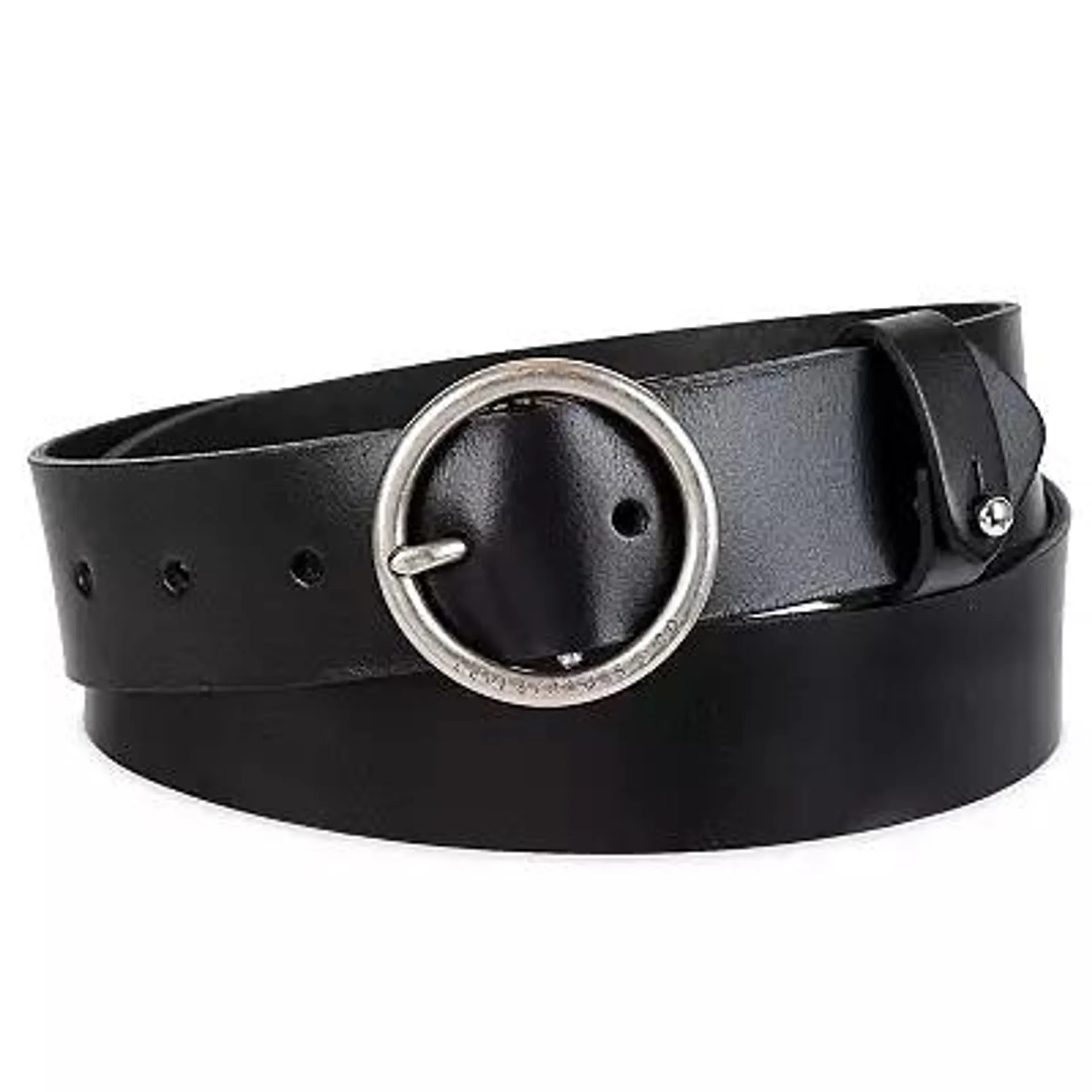 Women's & Plus Levi's® Circular Center Buckle Leather Belt